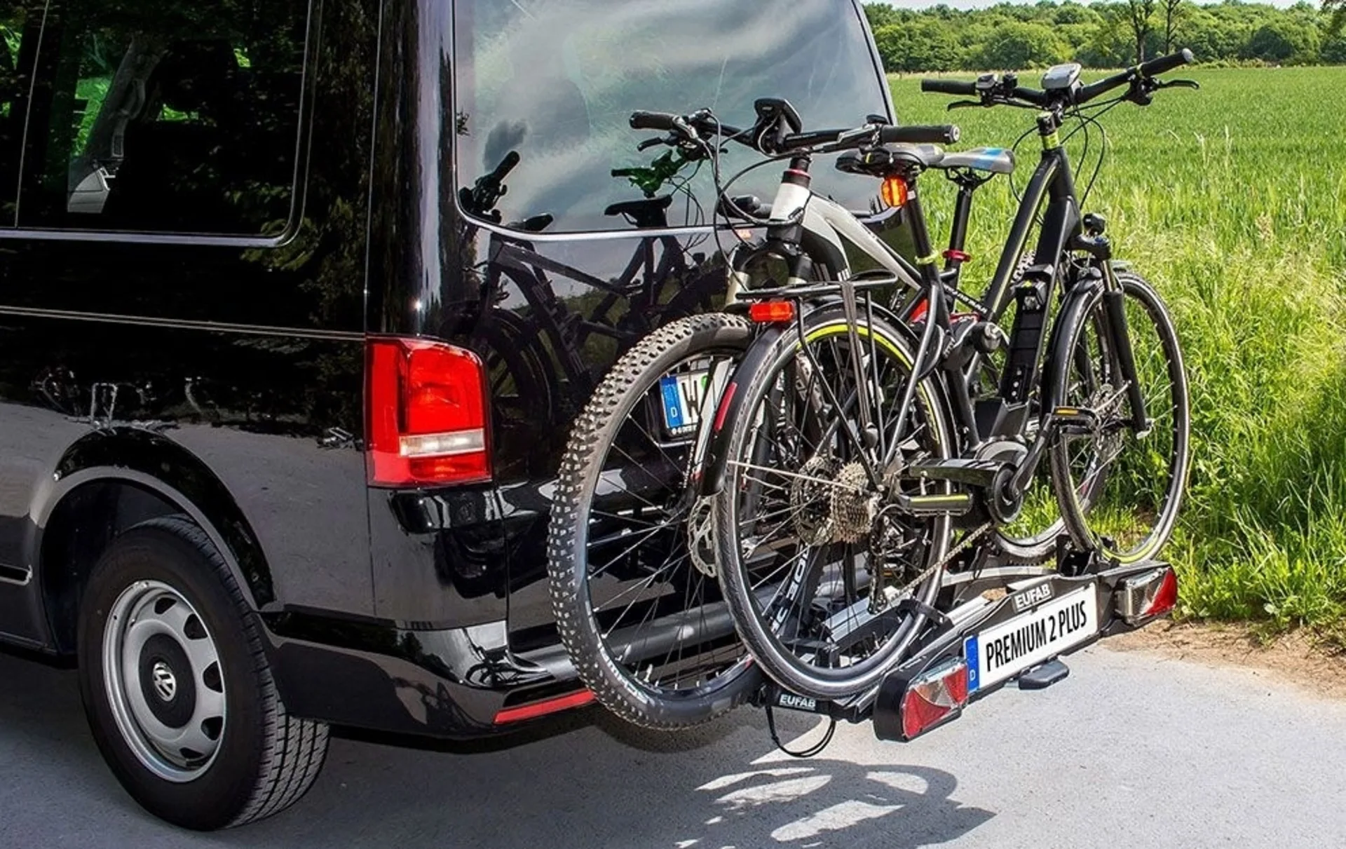 Eufab Premium 2 Plus Fahrradträger für Anhängerkupplung