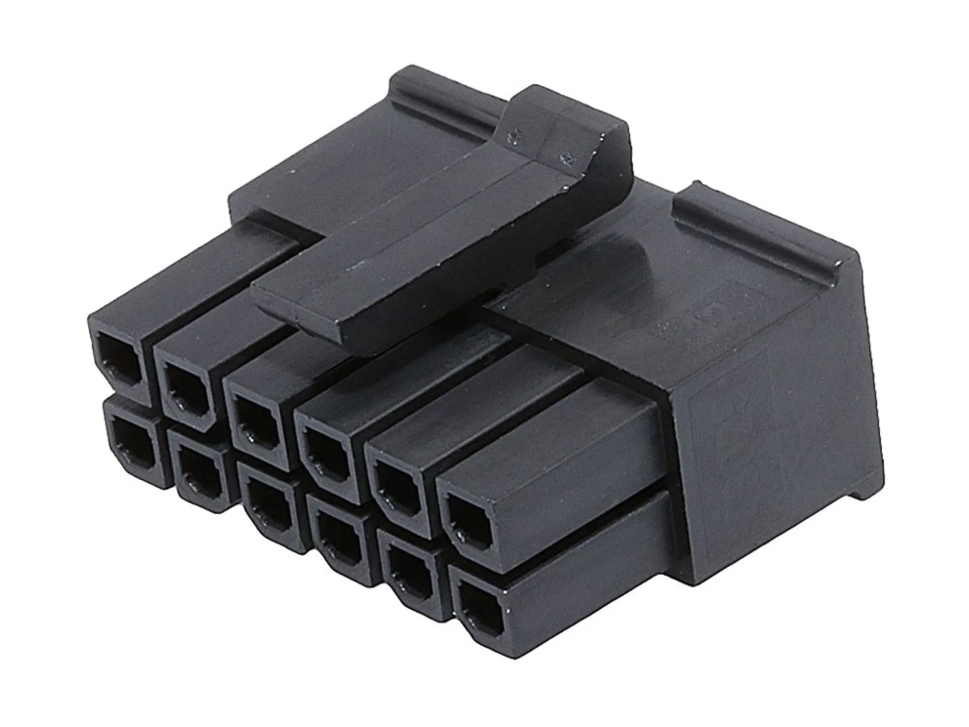 Molex - MICRO-FIT Buchsengehäuse 12-pol 12-pol / Kabelschuh dazu MCFKS/F Molex - MICRO-FIT Buchsengehäuse 12-pol 12-pol / Kabelschuh dazu MCFKS/F