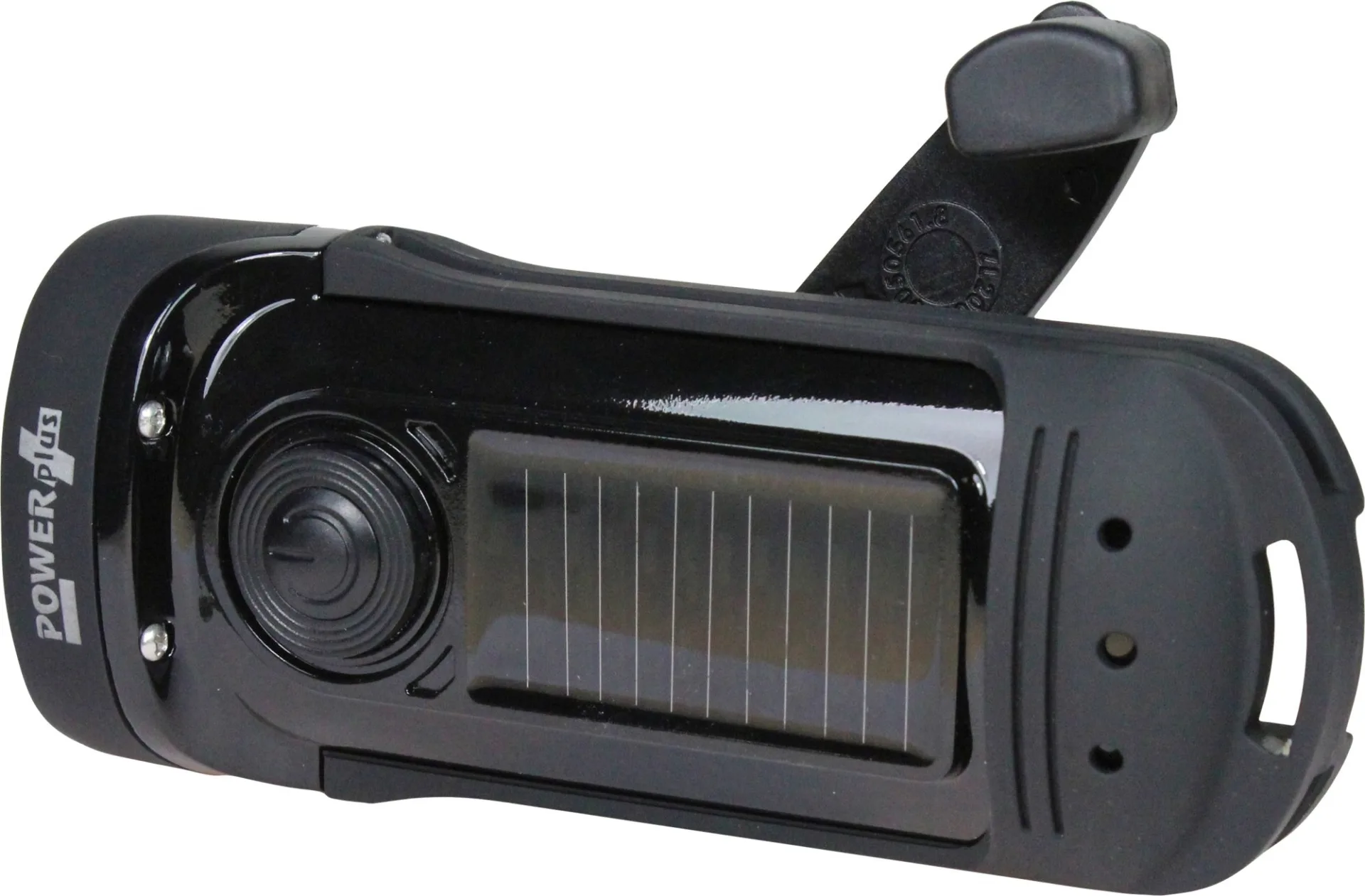 Powerplus Barracuda LED lampe de poche étanche à manivelle/solaire Powerplus Barracuda LED lampe de poche étanche à manivelle/solaire