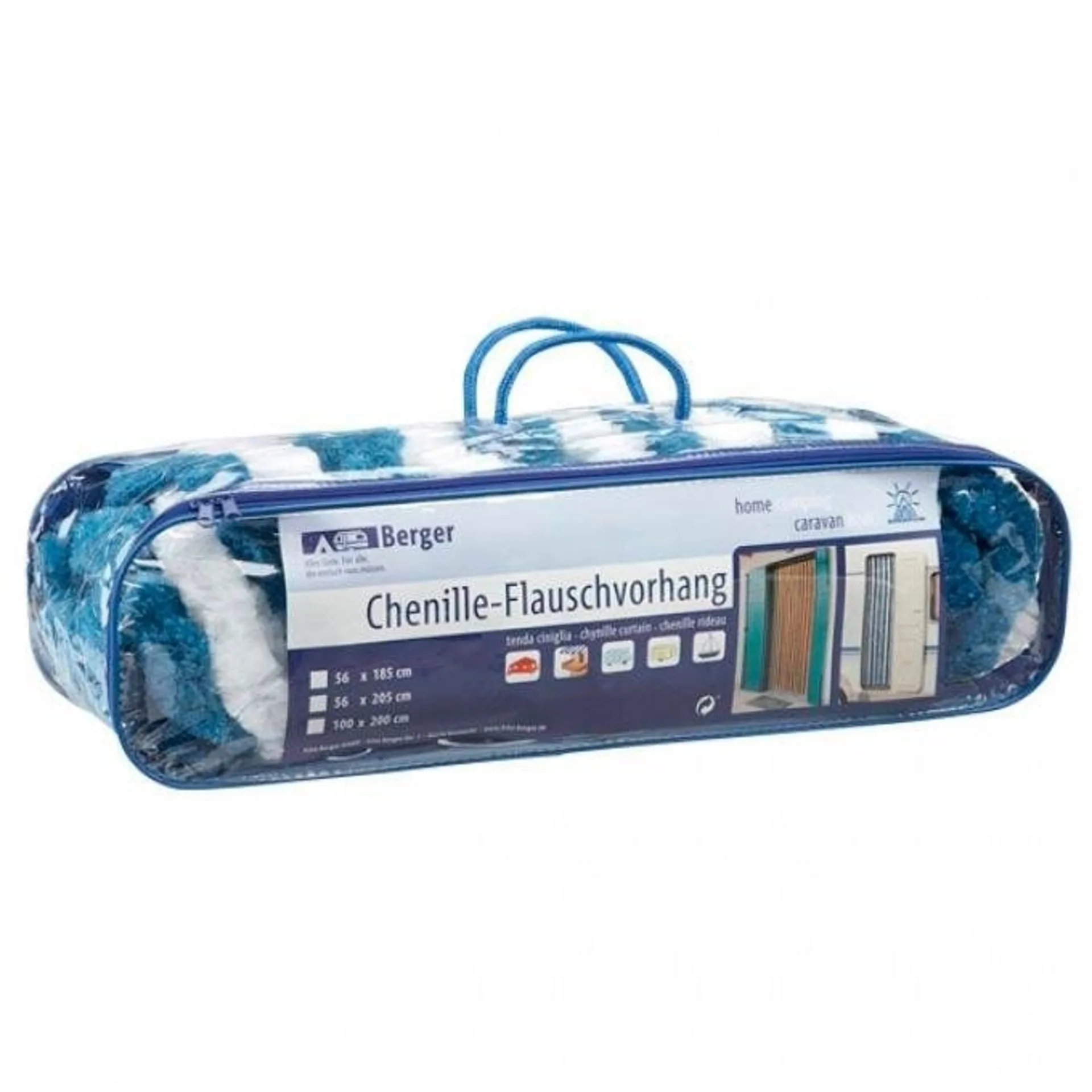 Berger Rideau de duvet chenille