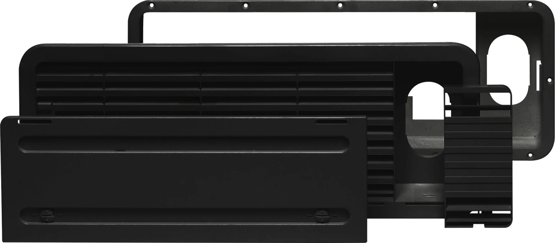 Dometic Lüftungsgitter LS 100 oben für Kühlschränke mit einer Tür schwarz
