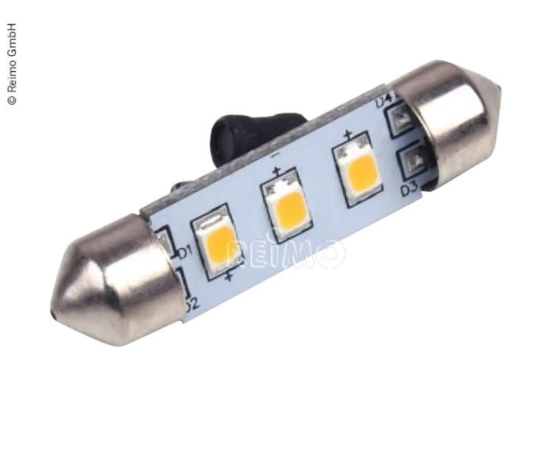 LED Soffitte, 0,6W, 48 Lumen, 3 warmweisse SMD LED Soffitte, 0,6W, 48 Lumen, 3 warmweisse SMD