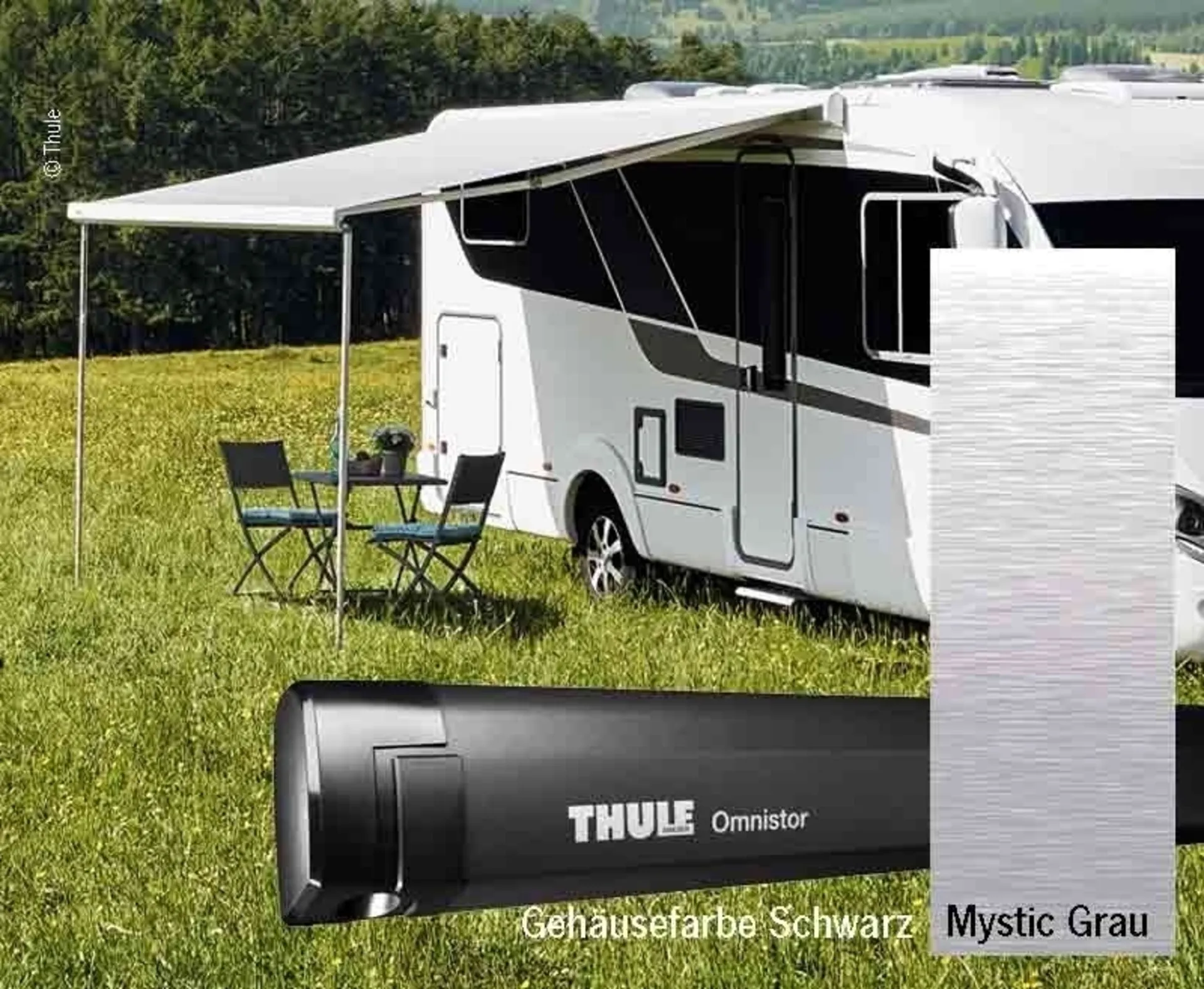 Thule Wandmarkise Omnistor 5200 300 cm (Anthrazit / Mystic Grau)