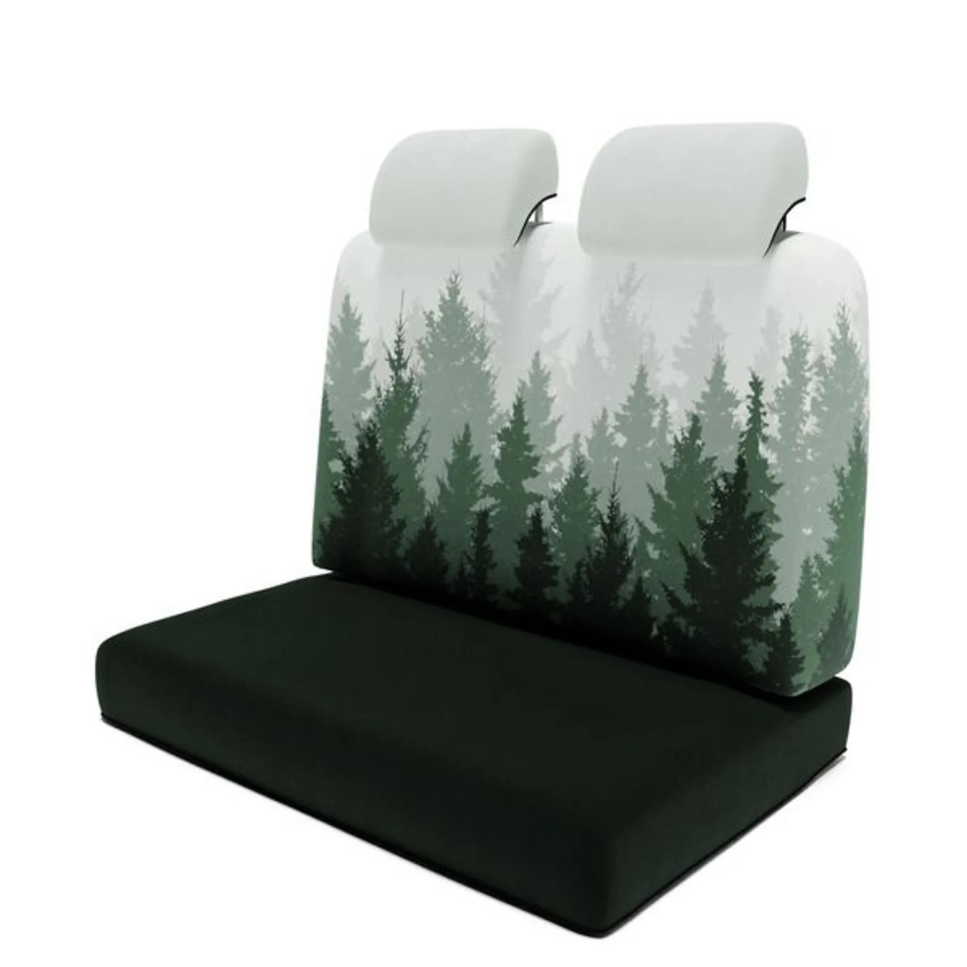 Sitzbezug Set für Mercedes-Benz Marco Polo - Fahrer-/Beifahrersitzbezug in Fores|DRIVE DRESSY Design MAGIC FOREST