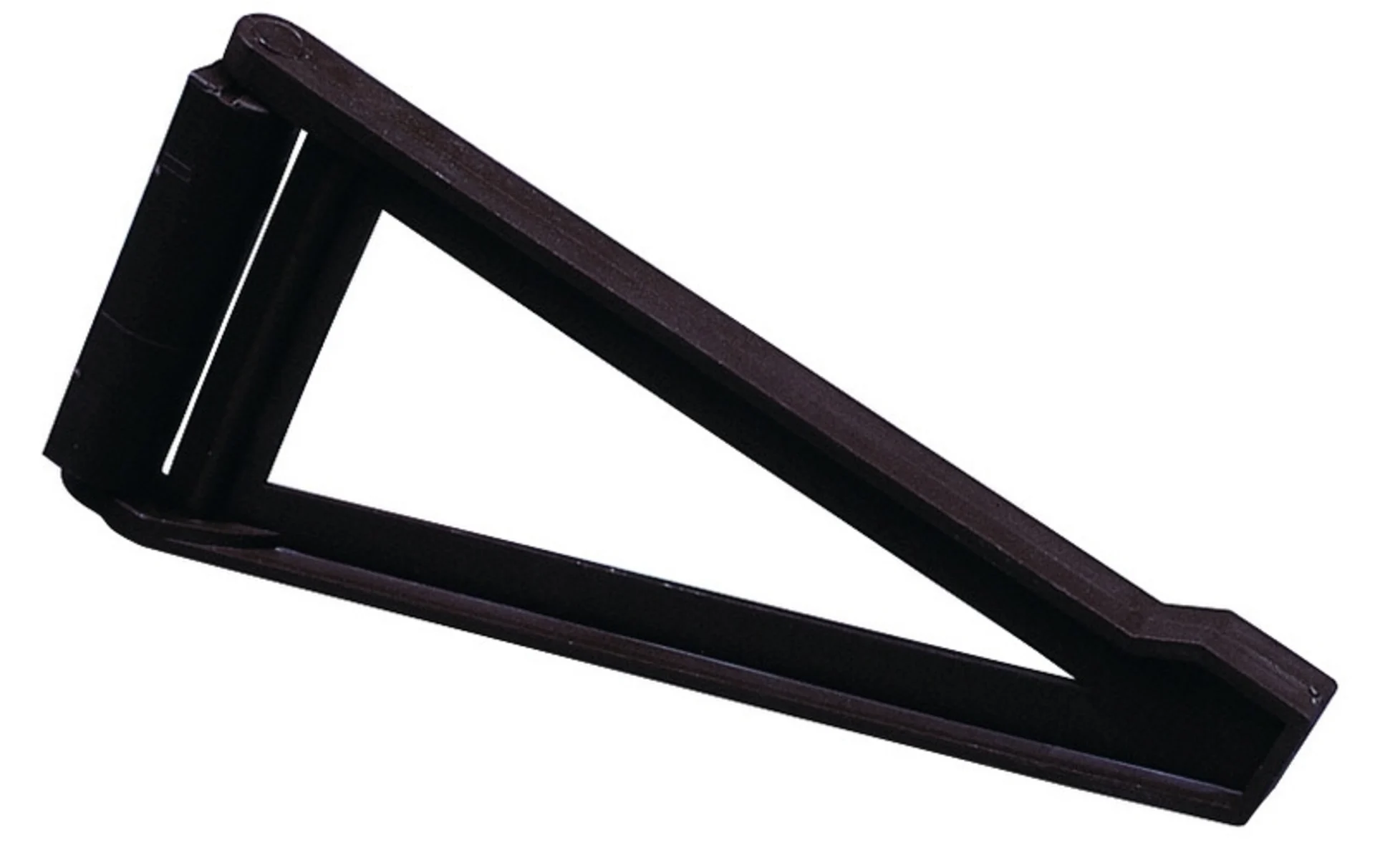 Console en plastique marron