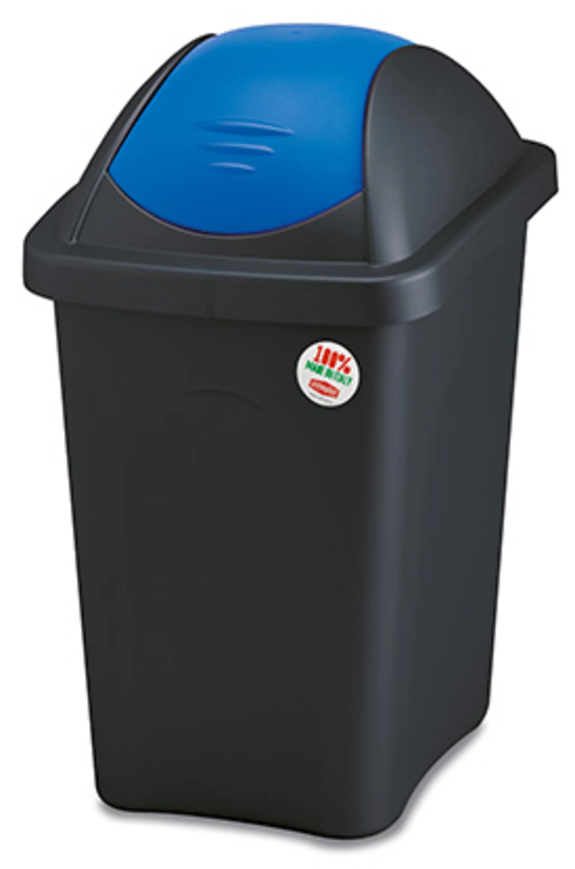 Poubelle à couvercle basculant Multipat, 30l