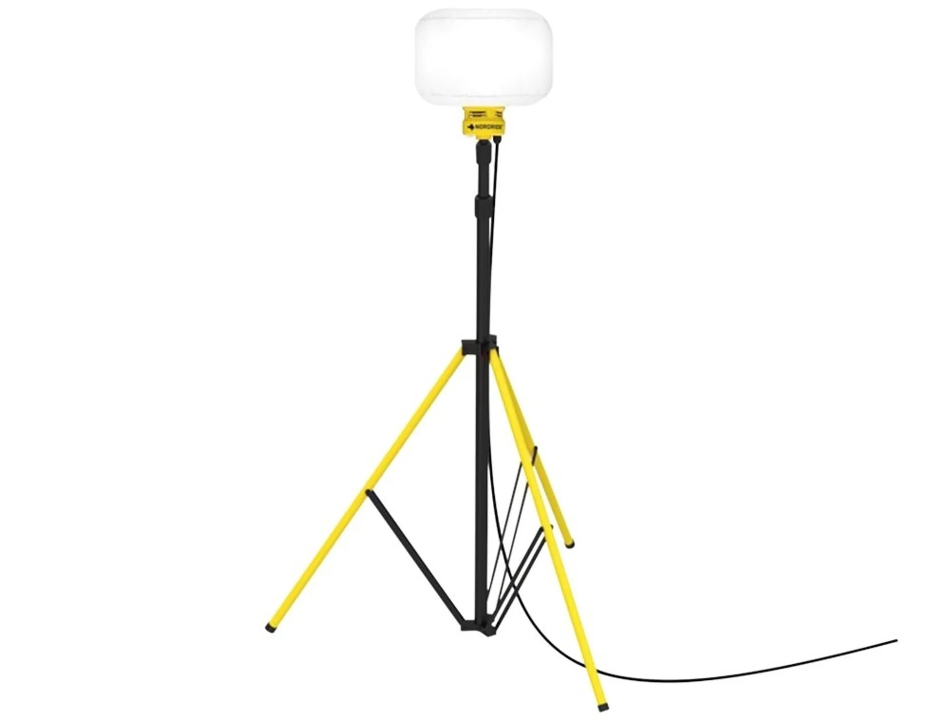 Kompaktes LED-Ballonleuchten Set für Flächenbeleuchtung 100 bis 250 W, 12’000 bis 30’000 Lumen, 4’000 K, inklusive Stativ und Tragetasche
