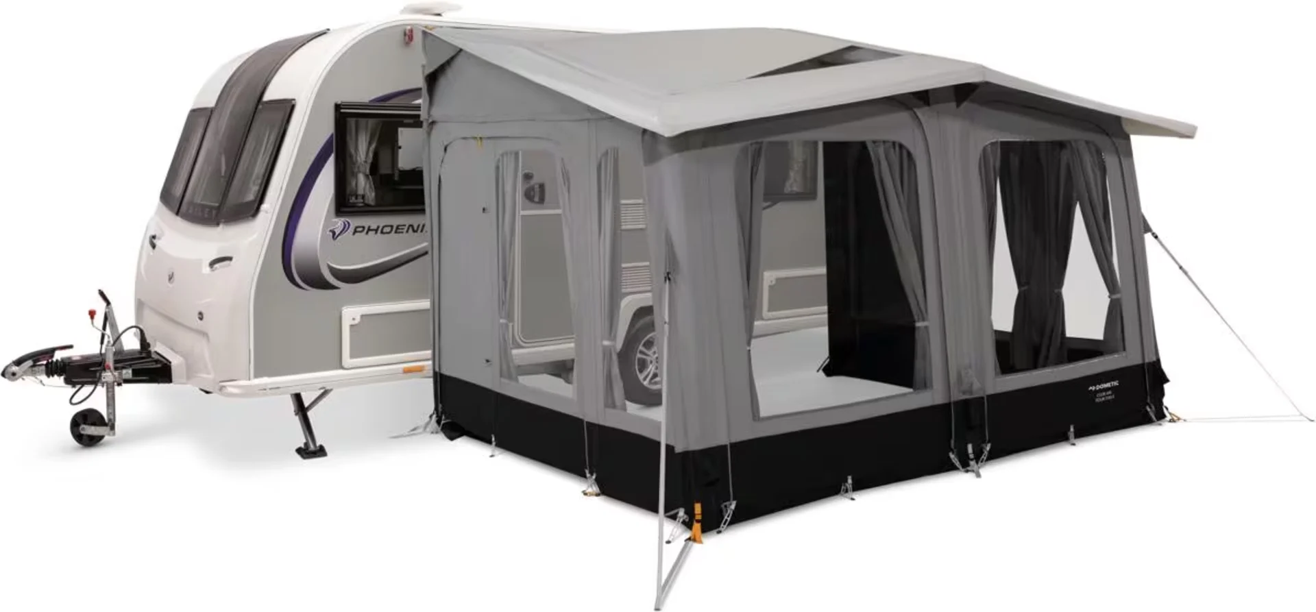 Dometic Club AIR Tour 390 S Aufblasbares statisches Vorzelt, Breite 3,9m