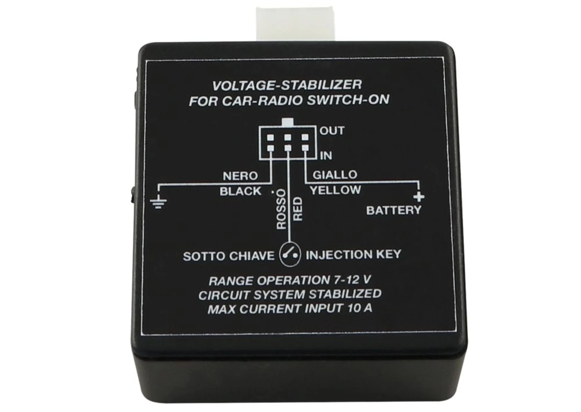 Spannungsstabilisator 12V für Autoradio