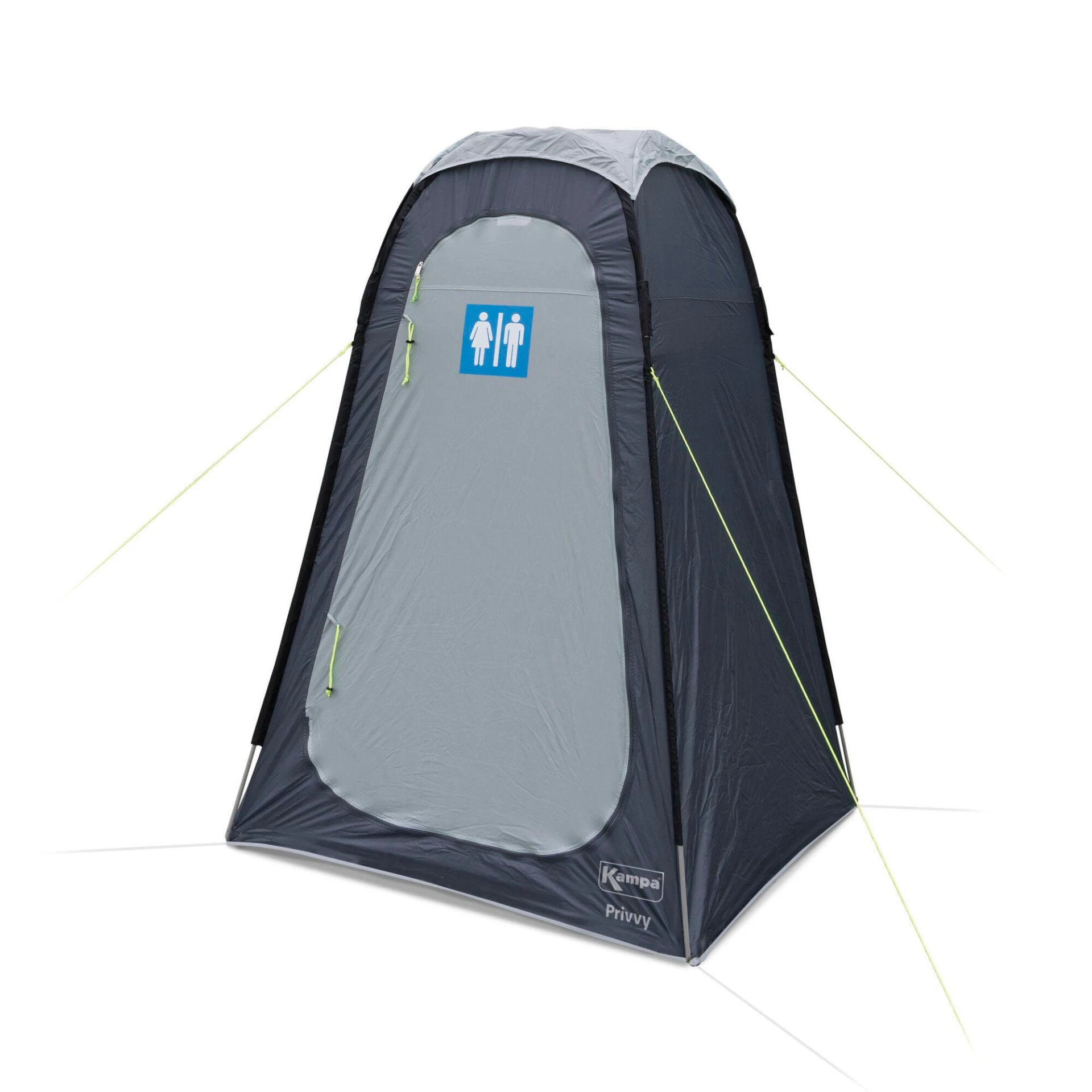 Kampa Privy Toilettenzelt 120 x 120 x 190 cm grau