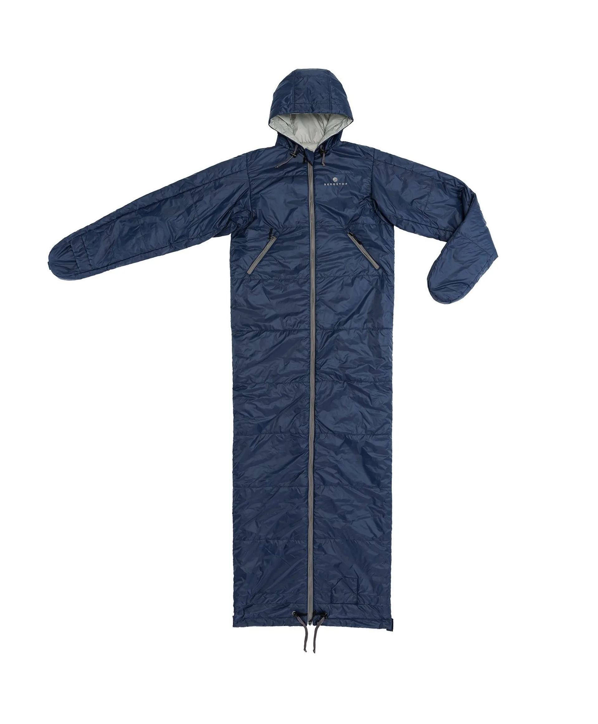 CozyBag Light - bleu marine / gris - M