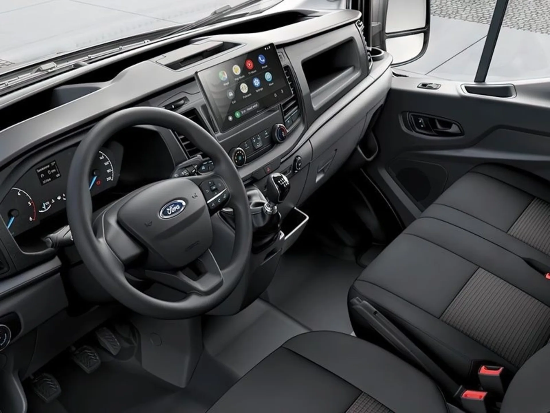 Pioneer 9“ Modulsystem mit Wifi, DAB, Apple CarPlay™ und Android Auto™ für Ford Transit Custom ab Bj, 2018