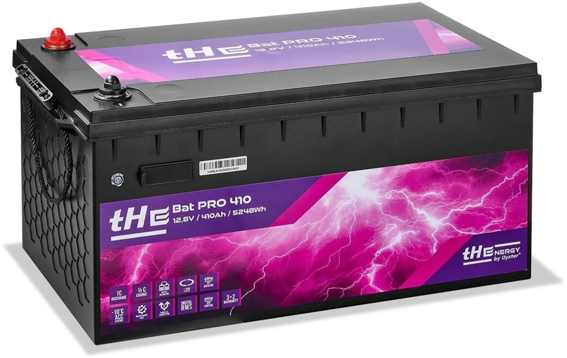 La batterie au lithium LiFePO4 Bat Pro 410