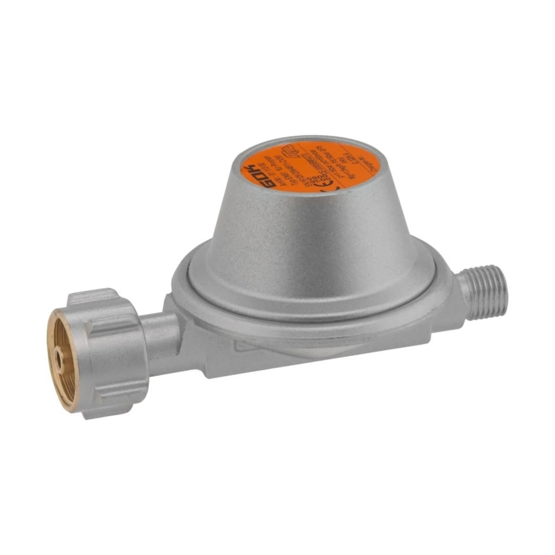 Niederdruckregler 1,5 kg/h ohne Manometer, Schweiz, 50 mbar