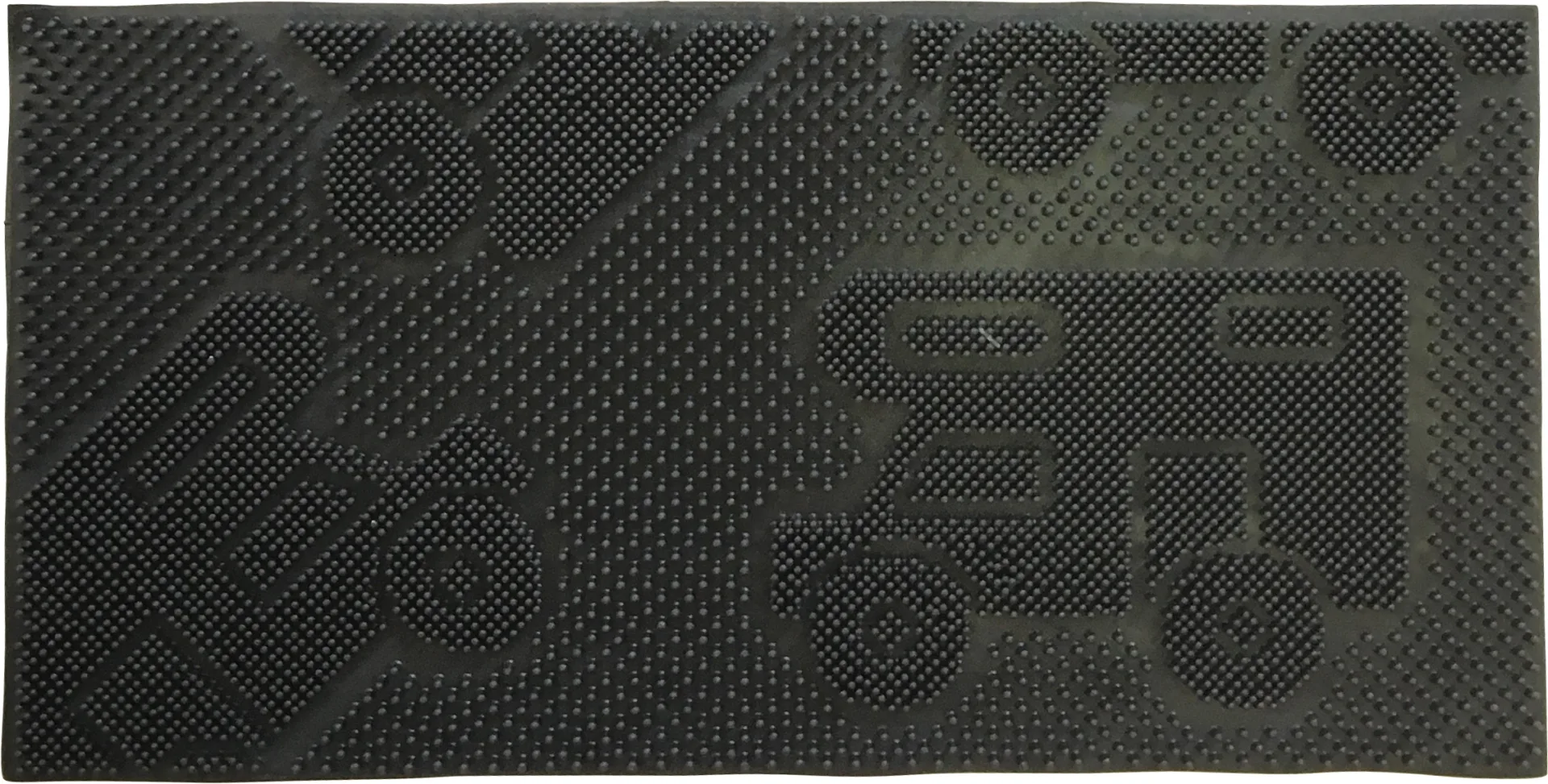 Tapis de sol en caoutchouc pour camping-car 50 x 25 cm