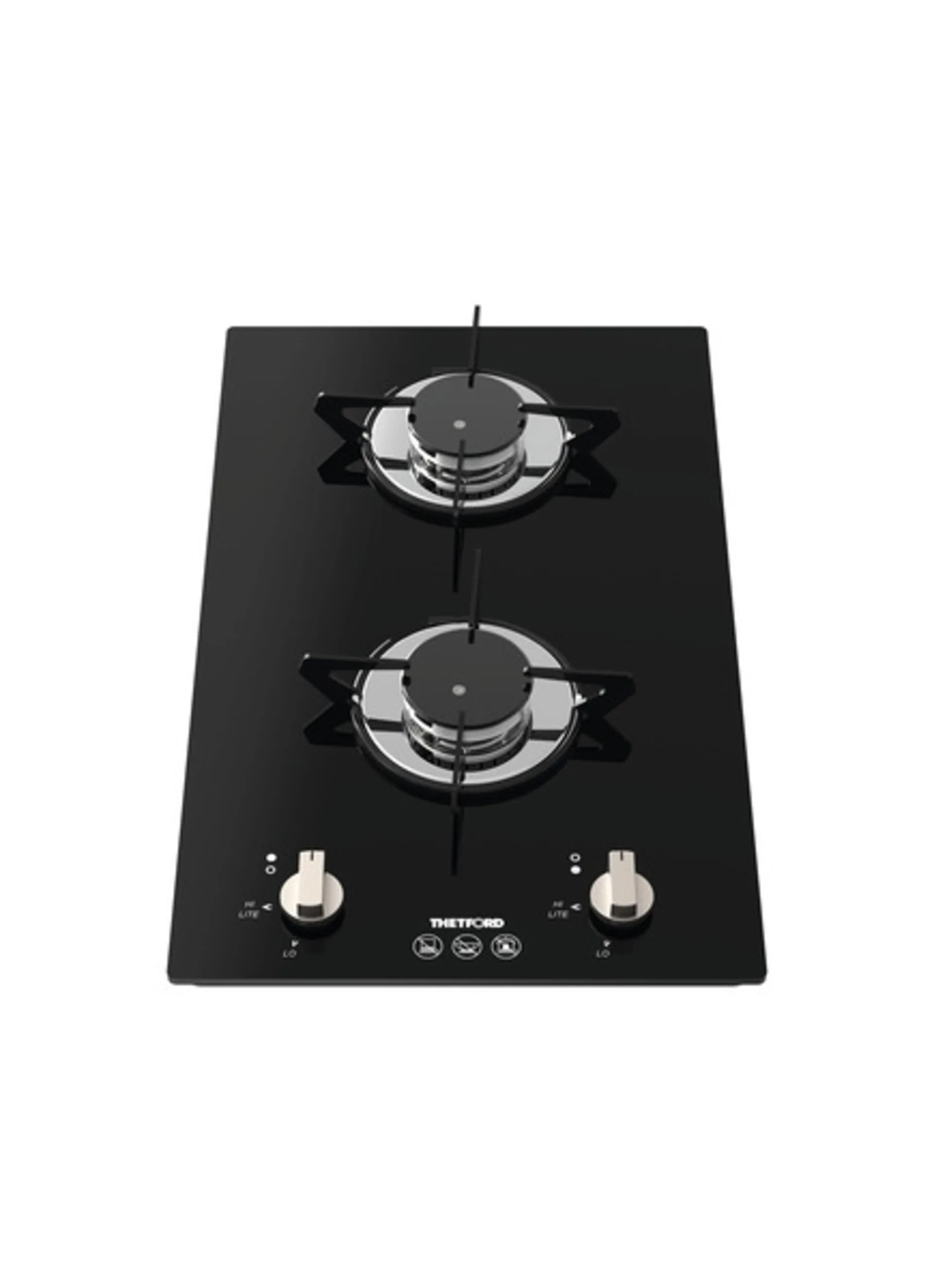 2-Flamm-Gaskocher Top Line Serie 922 mit Elektrozündung