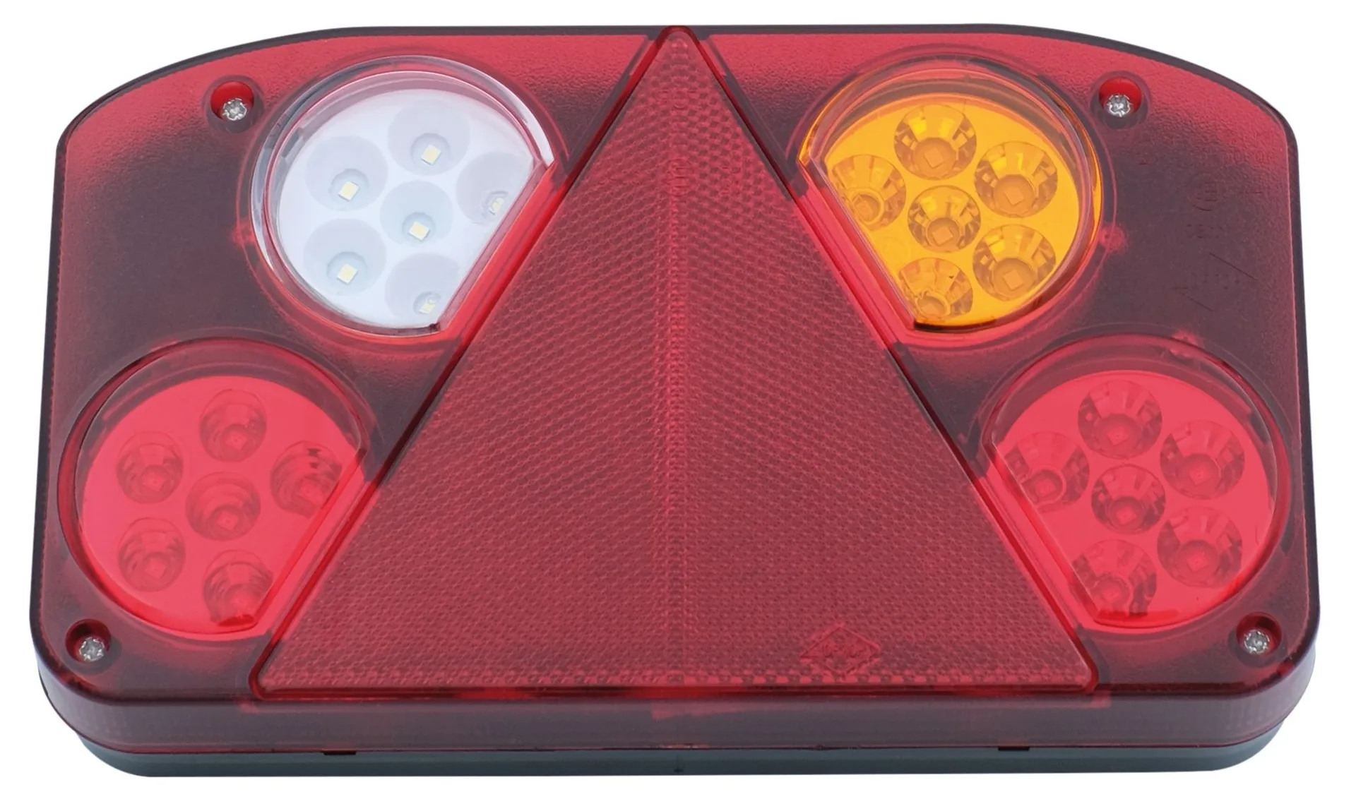 Horpol - Feu arrière à LED 12/24 V, droite, 238 x 138 mm, IP55, avec RFL et NSL