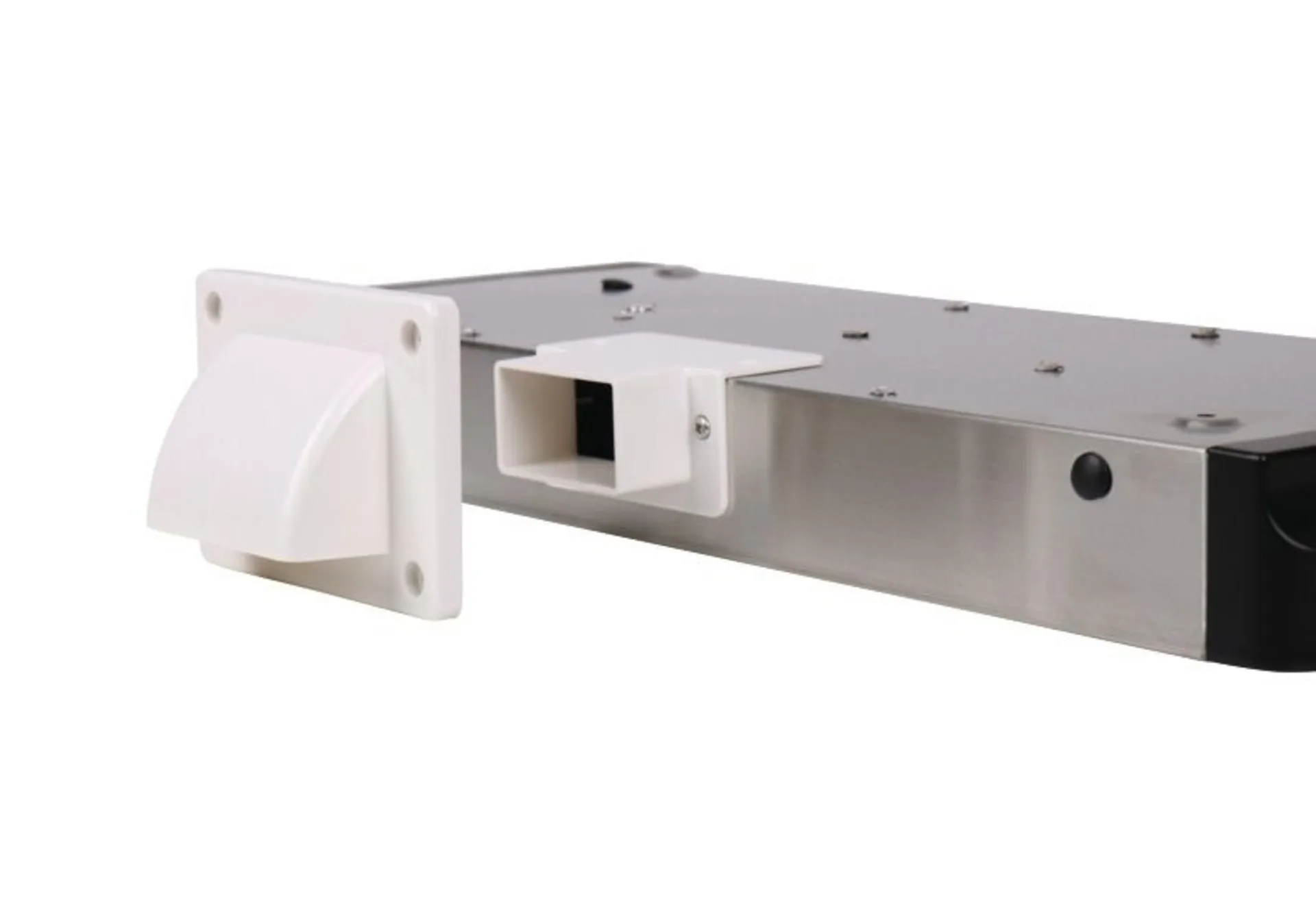 Hotte d'aspiration argentée Carbest 12V (460x280x50mm)