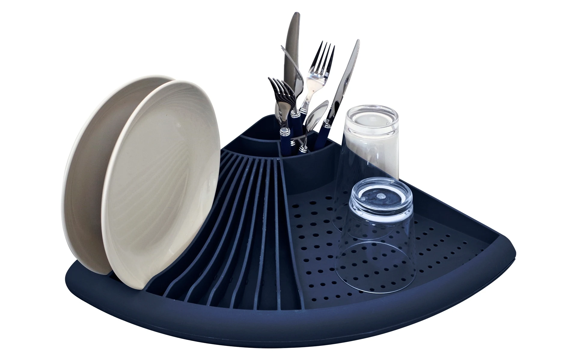 Gimex Geschirrabtropfer blau