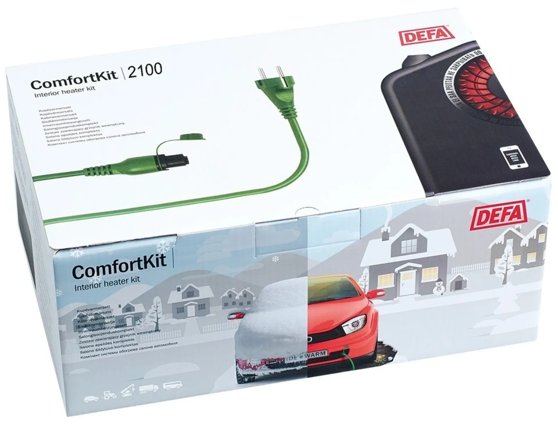 DEFA - Termini II 2100 Heizlüfter-Kit