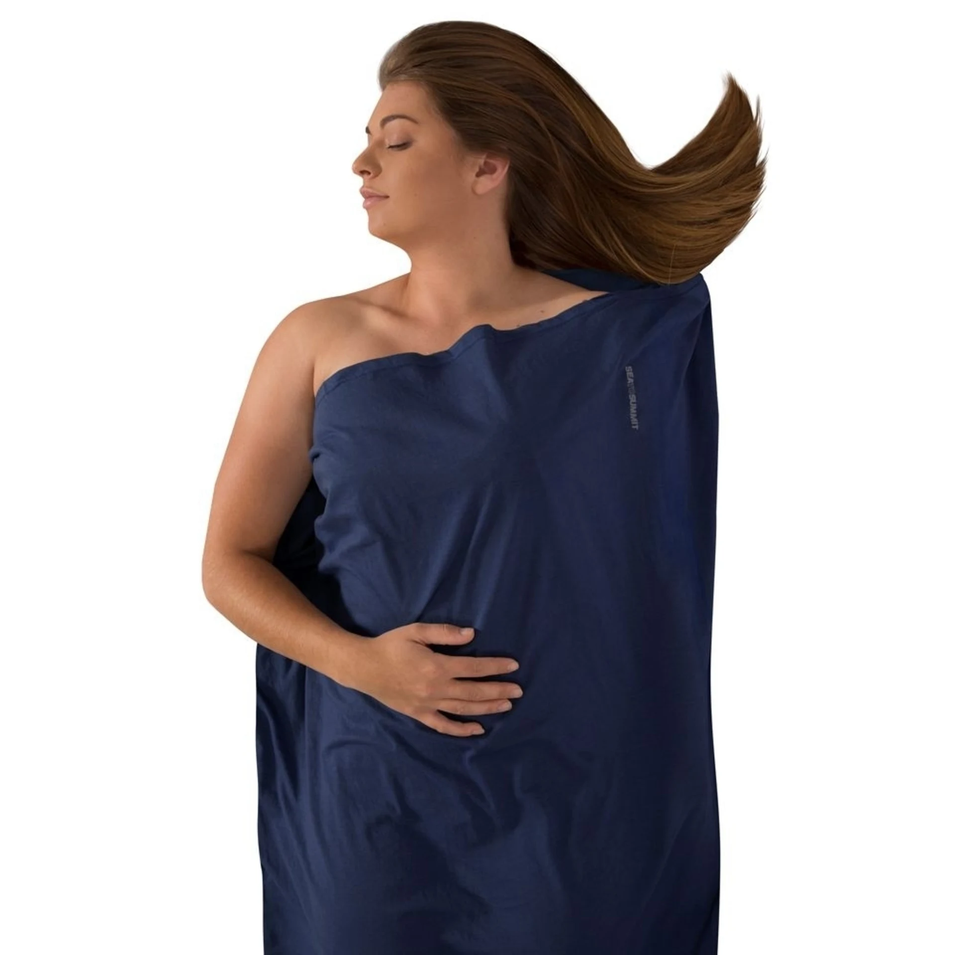 Sea to Summit Expander Liner Sac de couchage de voyage Inlett Long Navy blue