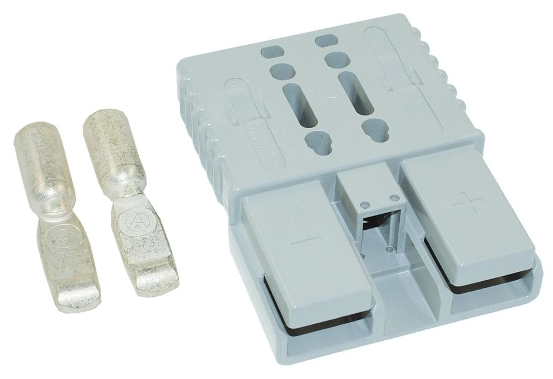 1 Stk. Stecker-Satz REMA 2-pol -35 mm2 grau 2-pol / 35 mm2 160 A (SRX175gr) / 9 x 7 cm