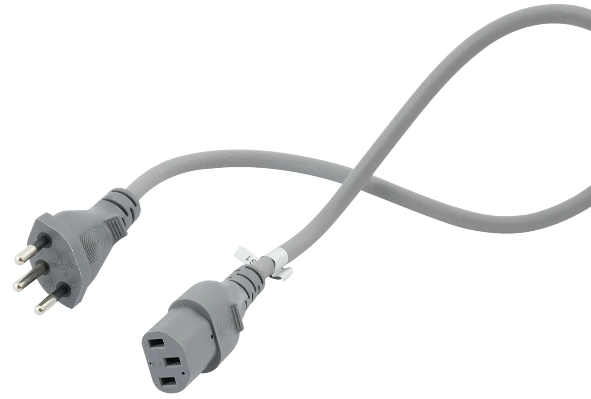 Câble d'alimentation T12 230 VAC, version CH, C13 prise pour appareil froid