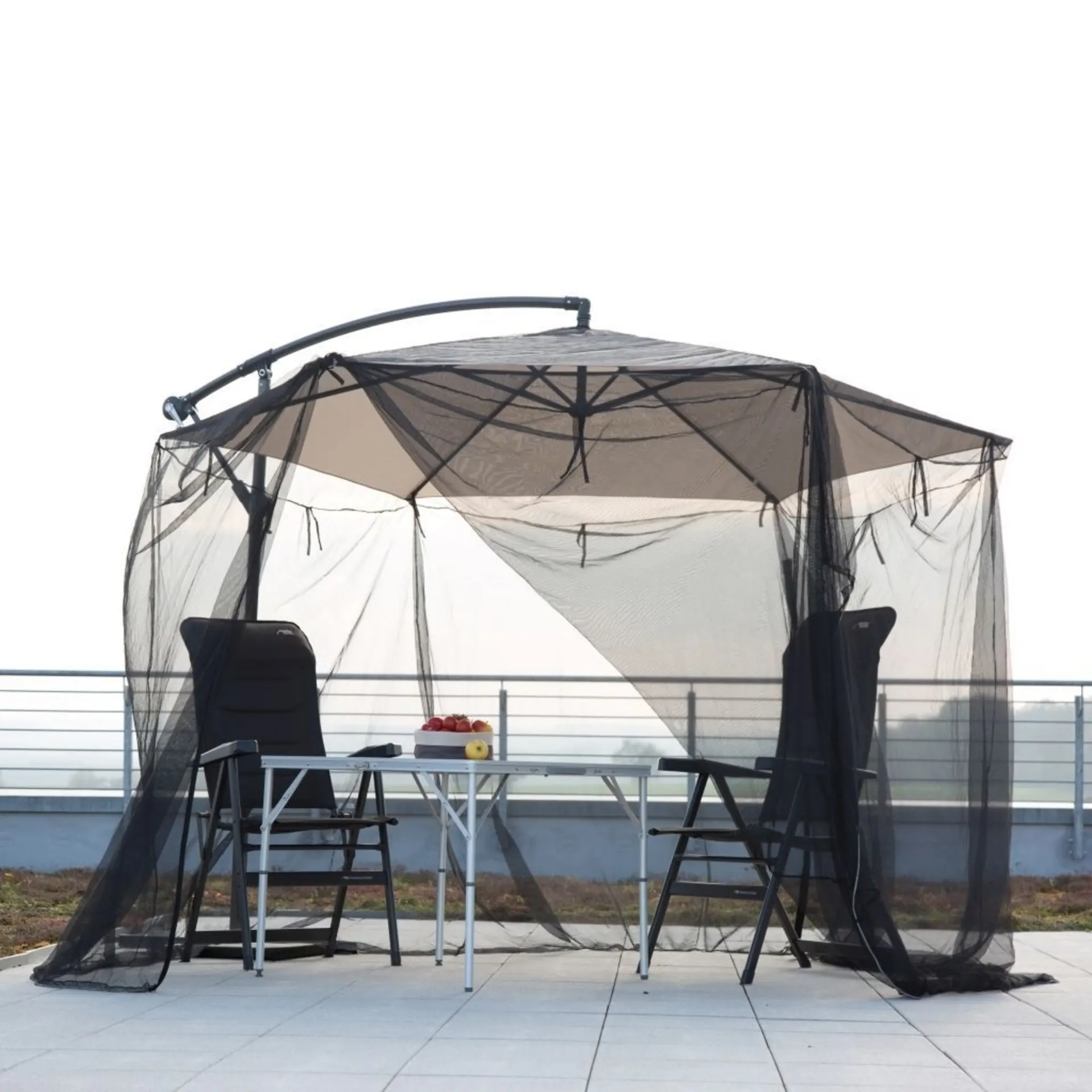 Moustiquaire pour parasols 250 x 300 cm