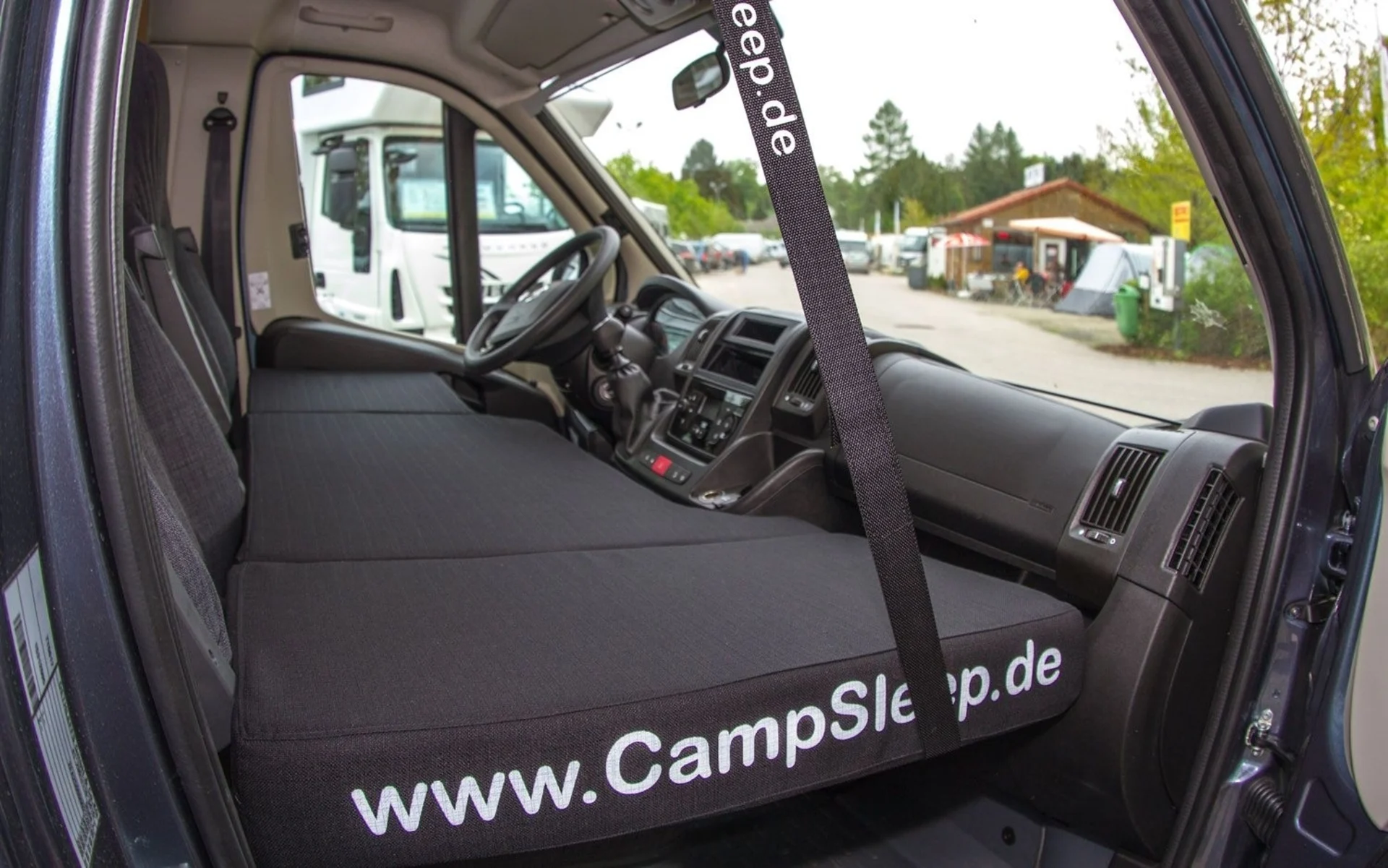 CampSleep Small Matratze für Fahrerkabine 2-Sitzer