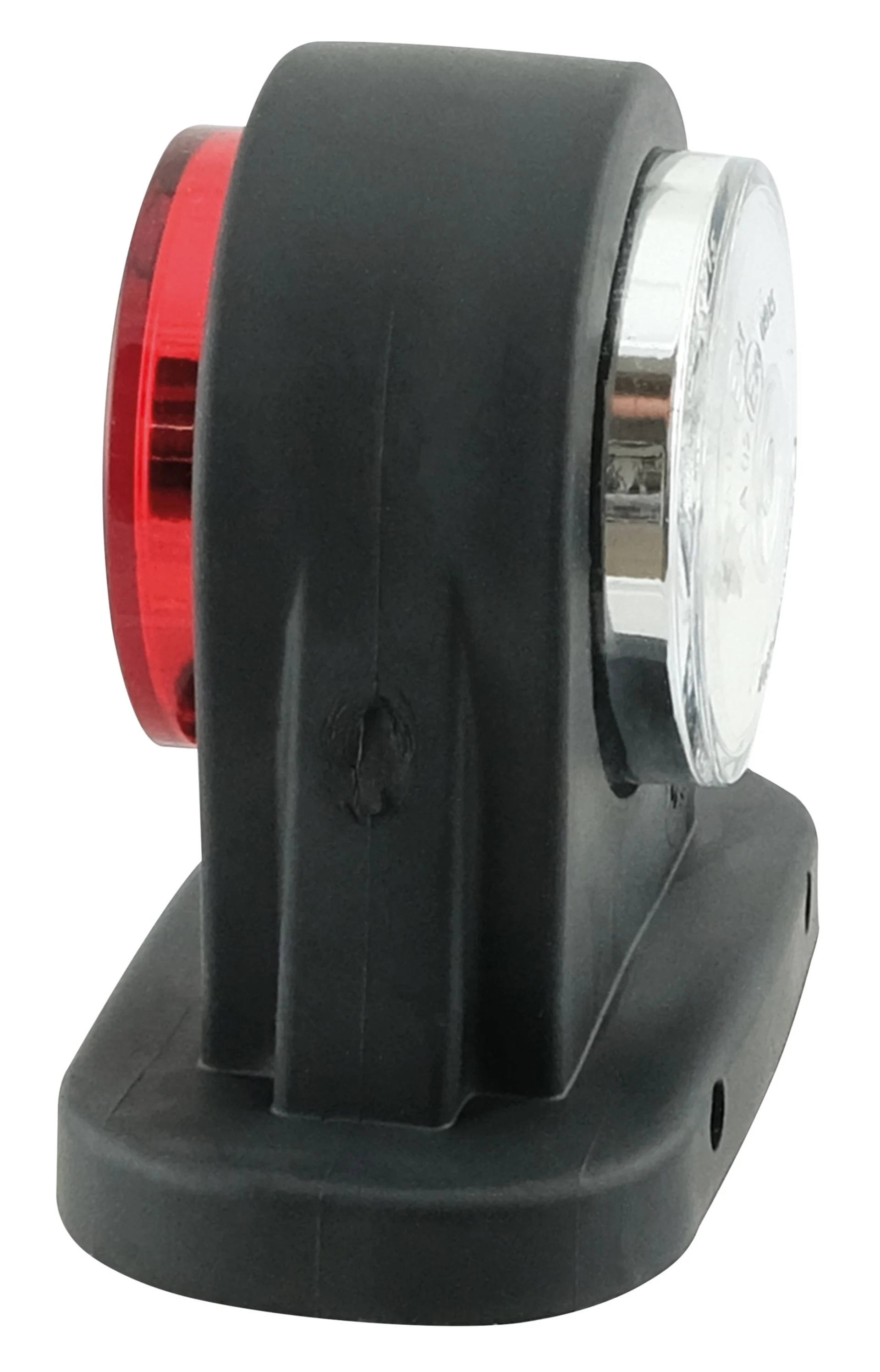WAS - LED-Umrissleuchte 12/24V rt/ws 97 x 78 mm, L+R, Kabel 1’500 mm