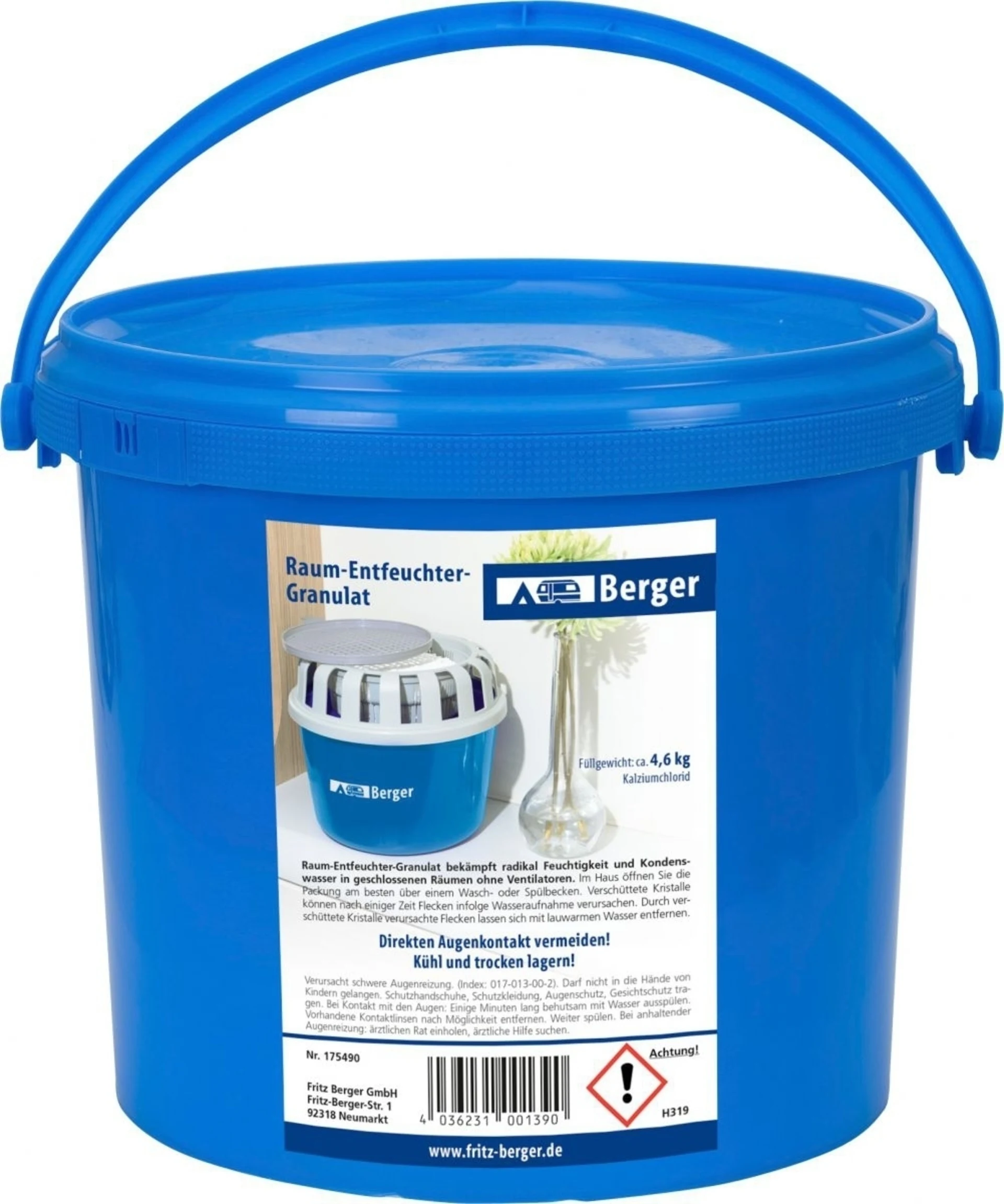 Berger Luftentfeuchter Granulat 4,6 kg