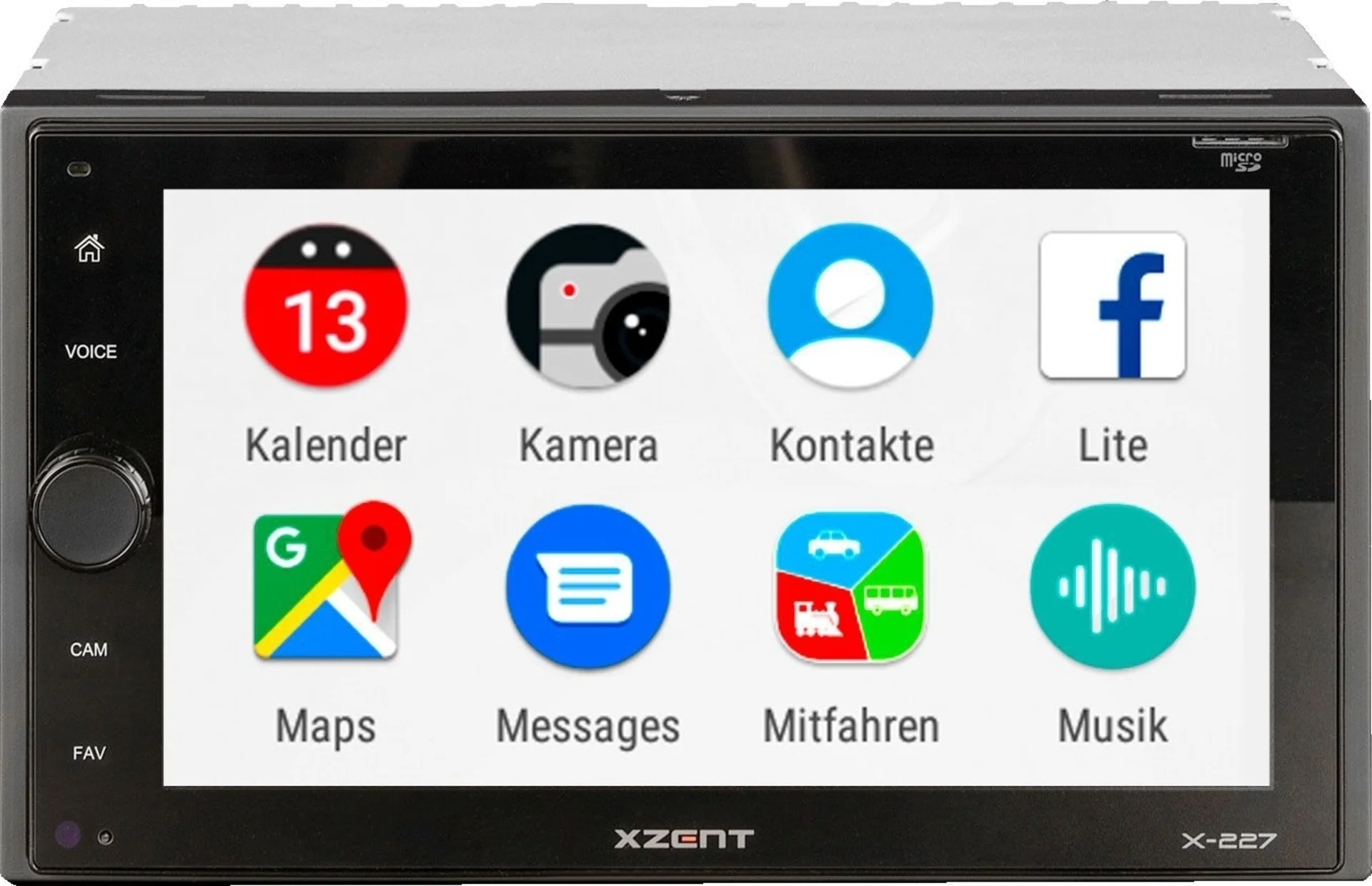 Xzent X-227 DAB+ Infotainmentsystem inkl. Apple CarPlay