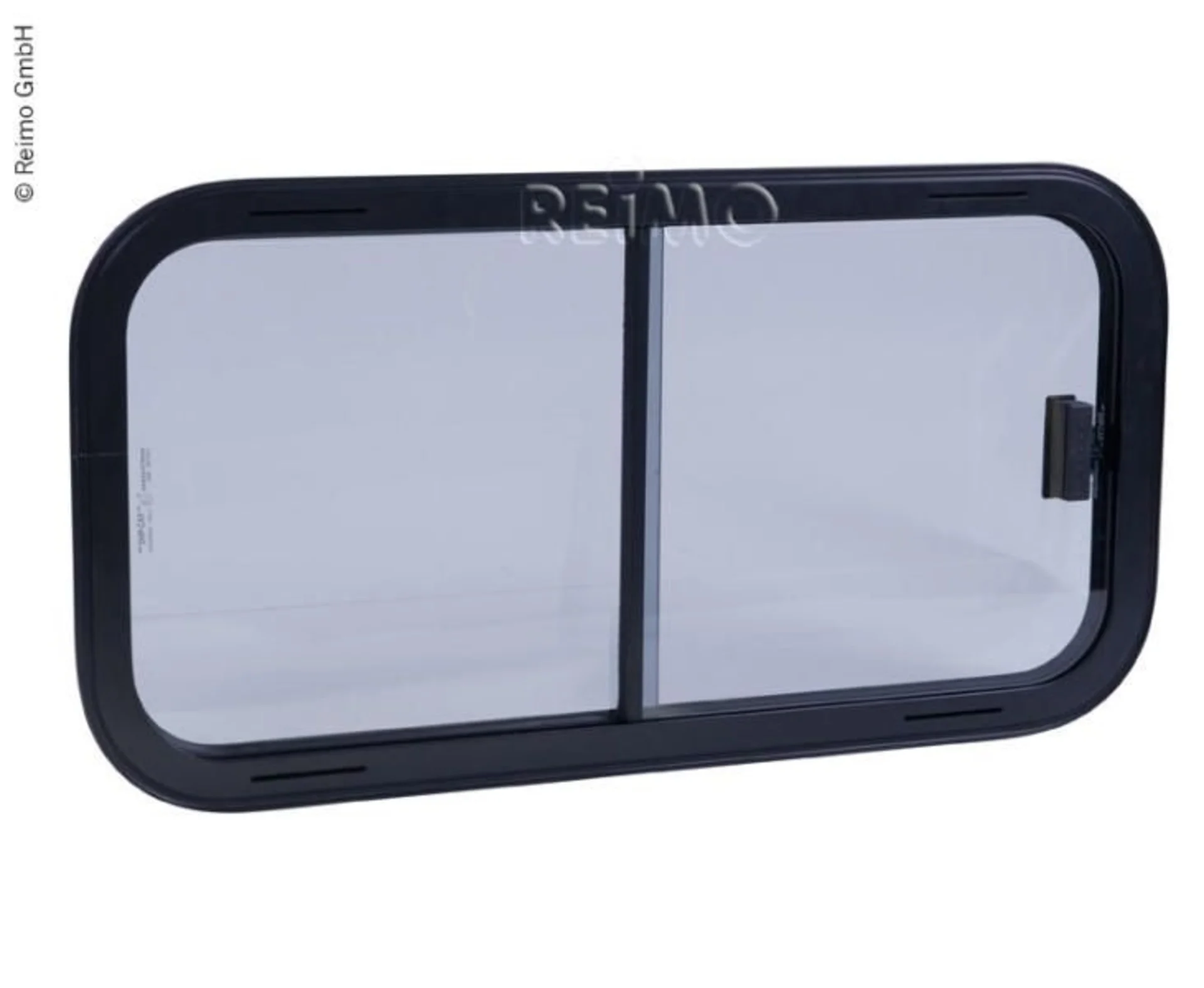 Sicherheitsglas Schiebefenster für Seitenfenster und Campingfenster - passend für Trafic, Vivaro, T4, Master und Ford Transit in der Grösse 800x450