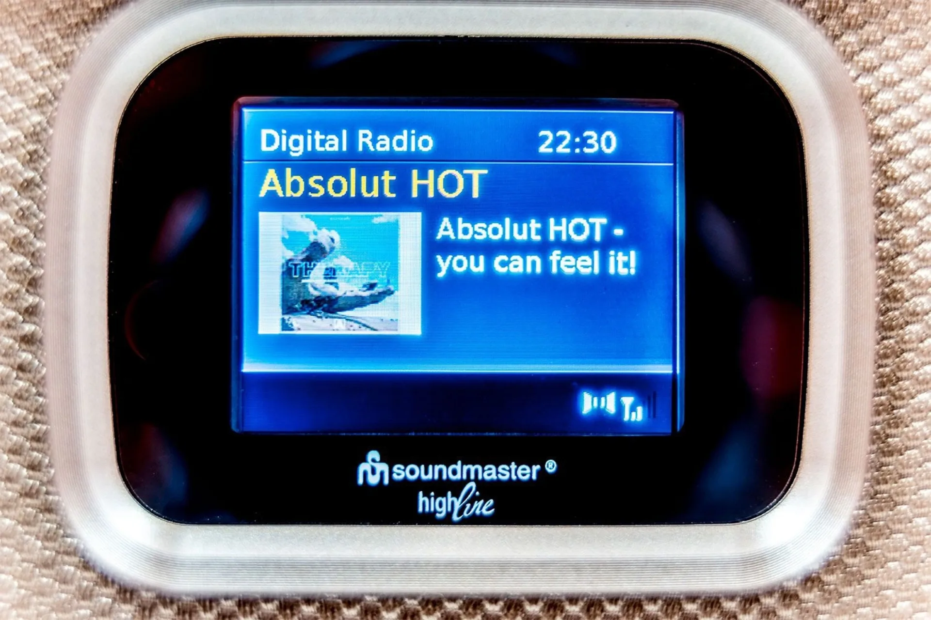Soundmaster DAB970 Radio numérique DAB+ / FM avec CD/MP3 Bluetooth marron