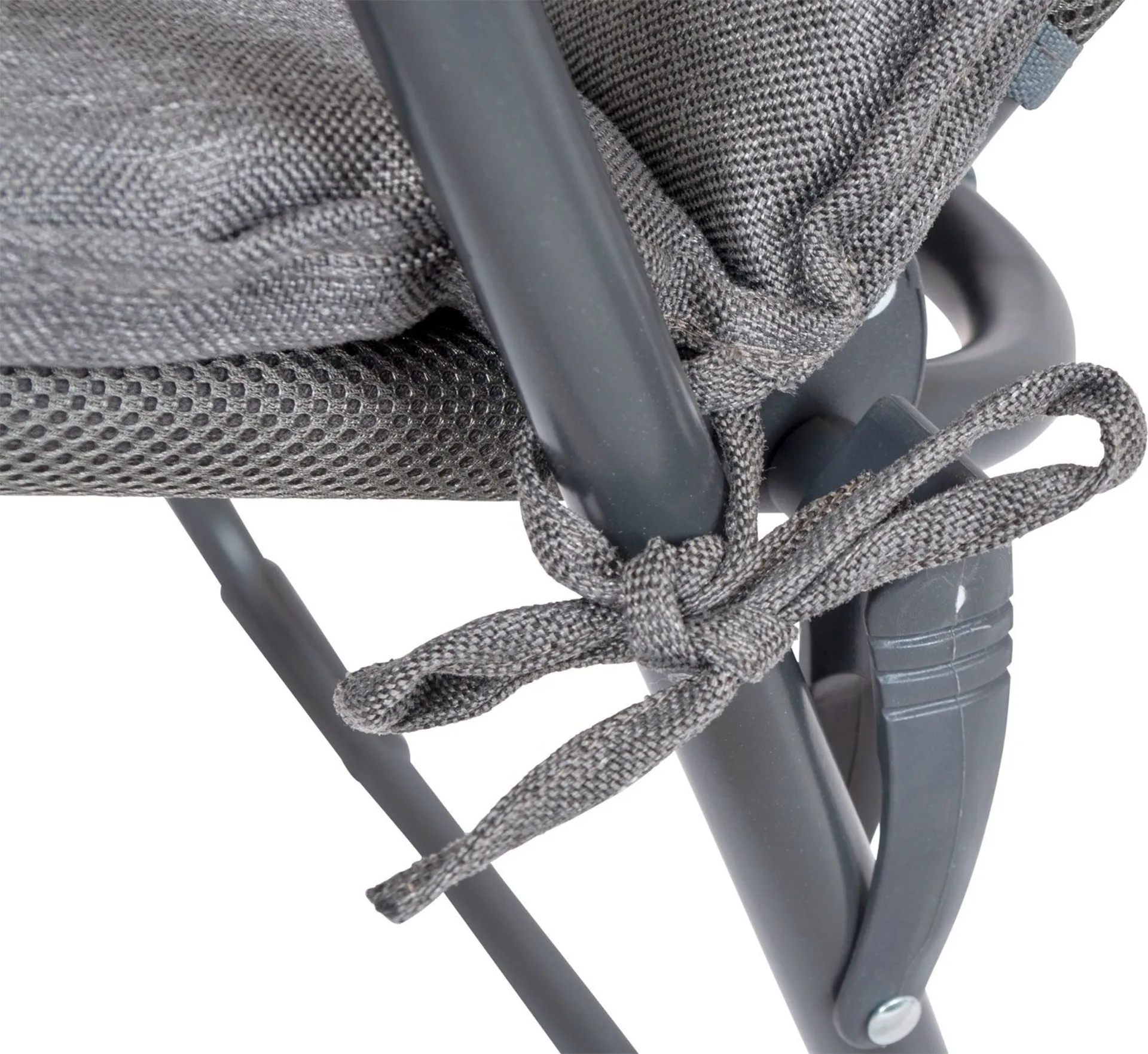 Bo-Camp Olefin Universal Stuhlkissen / Sitzauflage Grau
