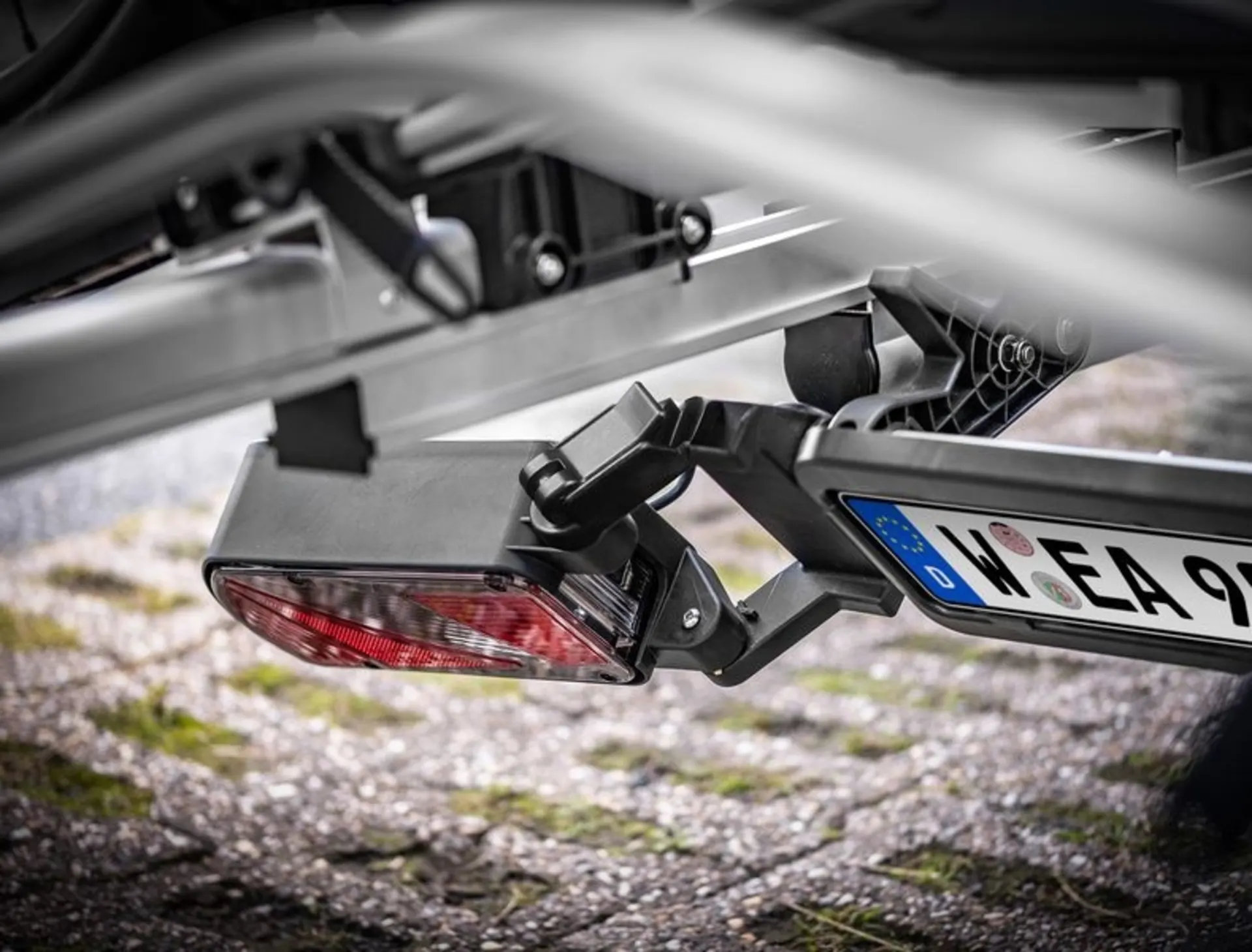 LAS SD260 Porte-vélos d'attelage à porte battante