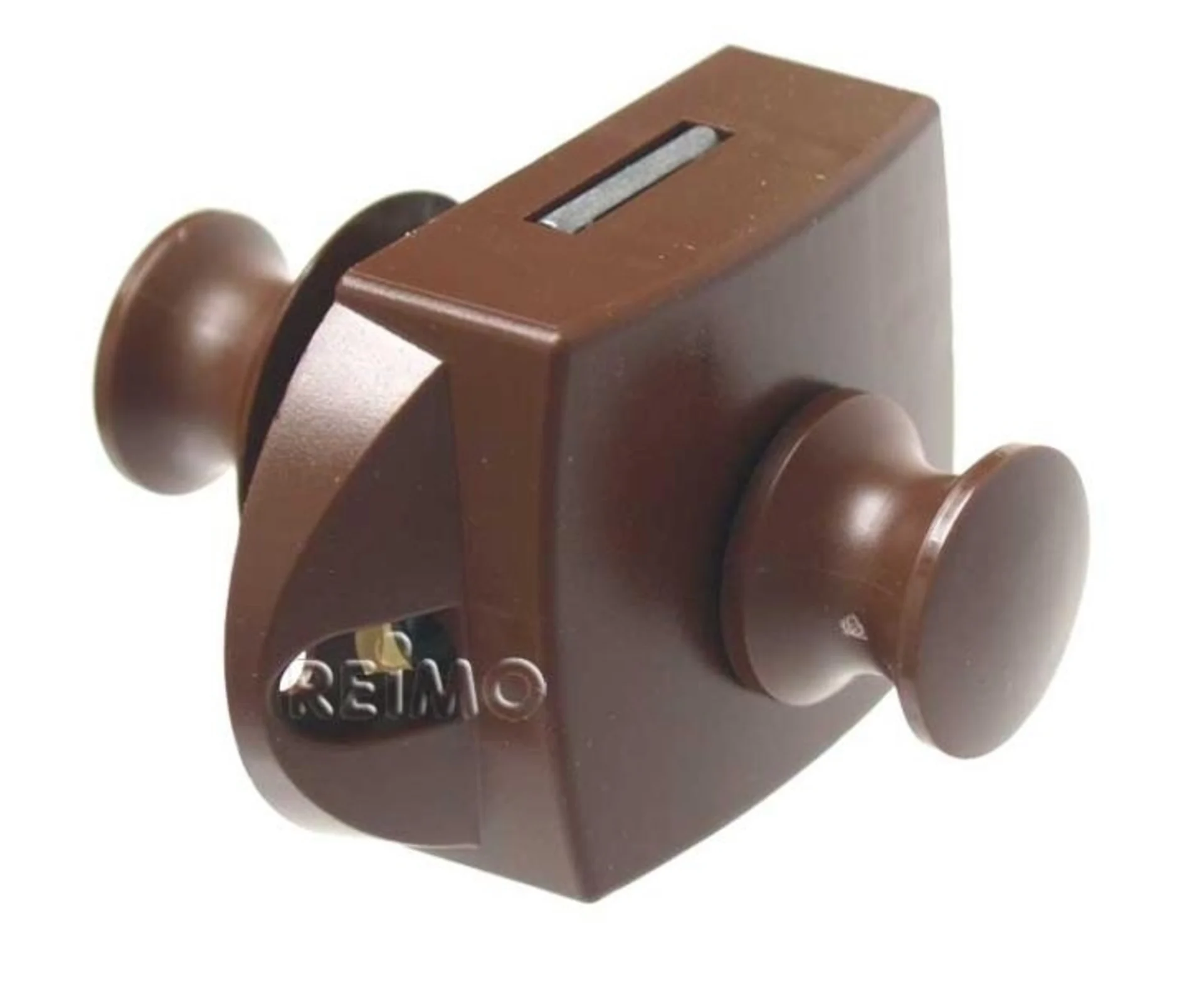 Push Lock ambidextre pour la fabrication de meubles en marron