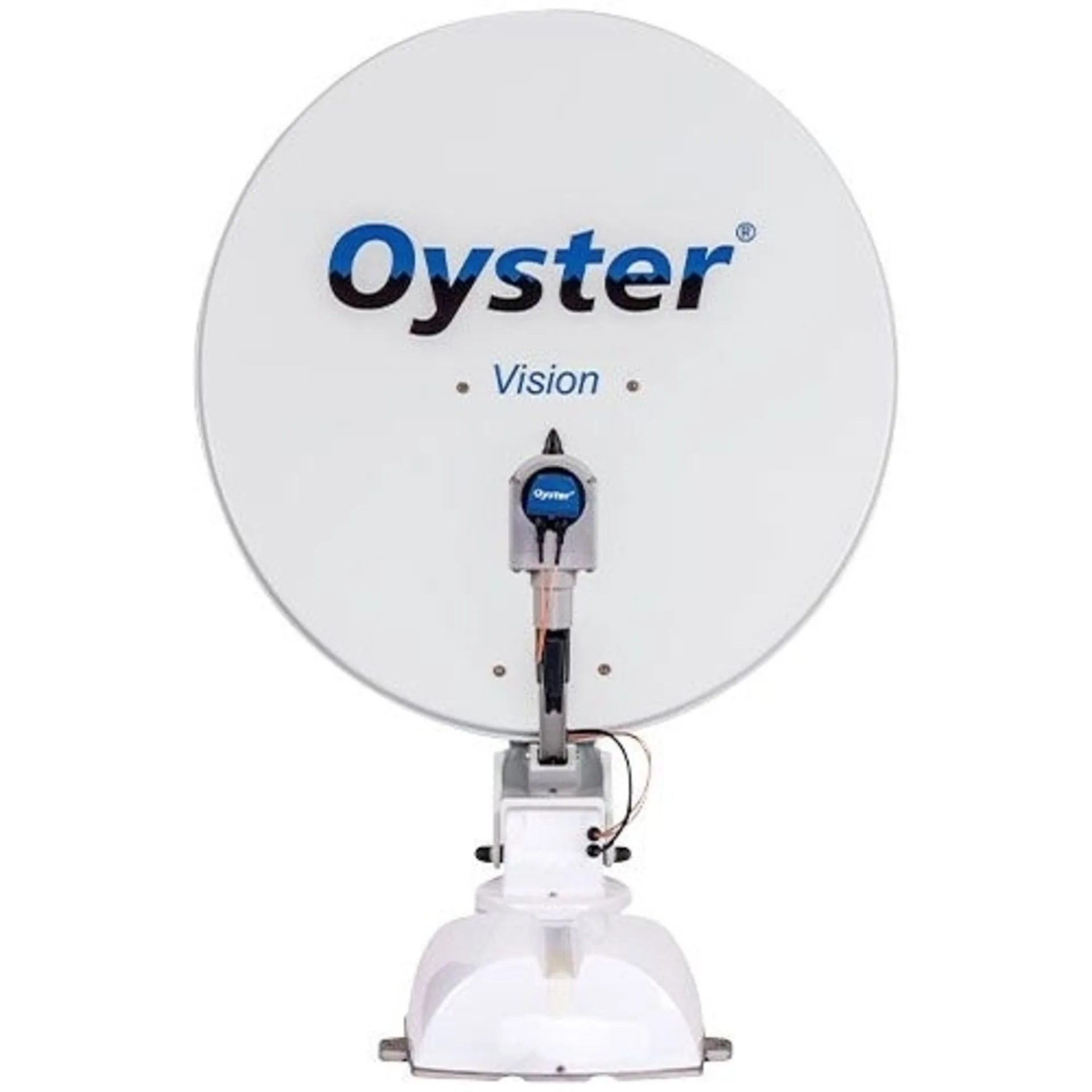 Ten Haaft Oyster Vision 85 vollautomatische Sat Anlage Twin-LNB SKEW 85 cm