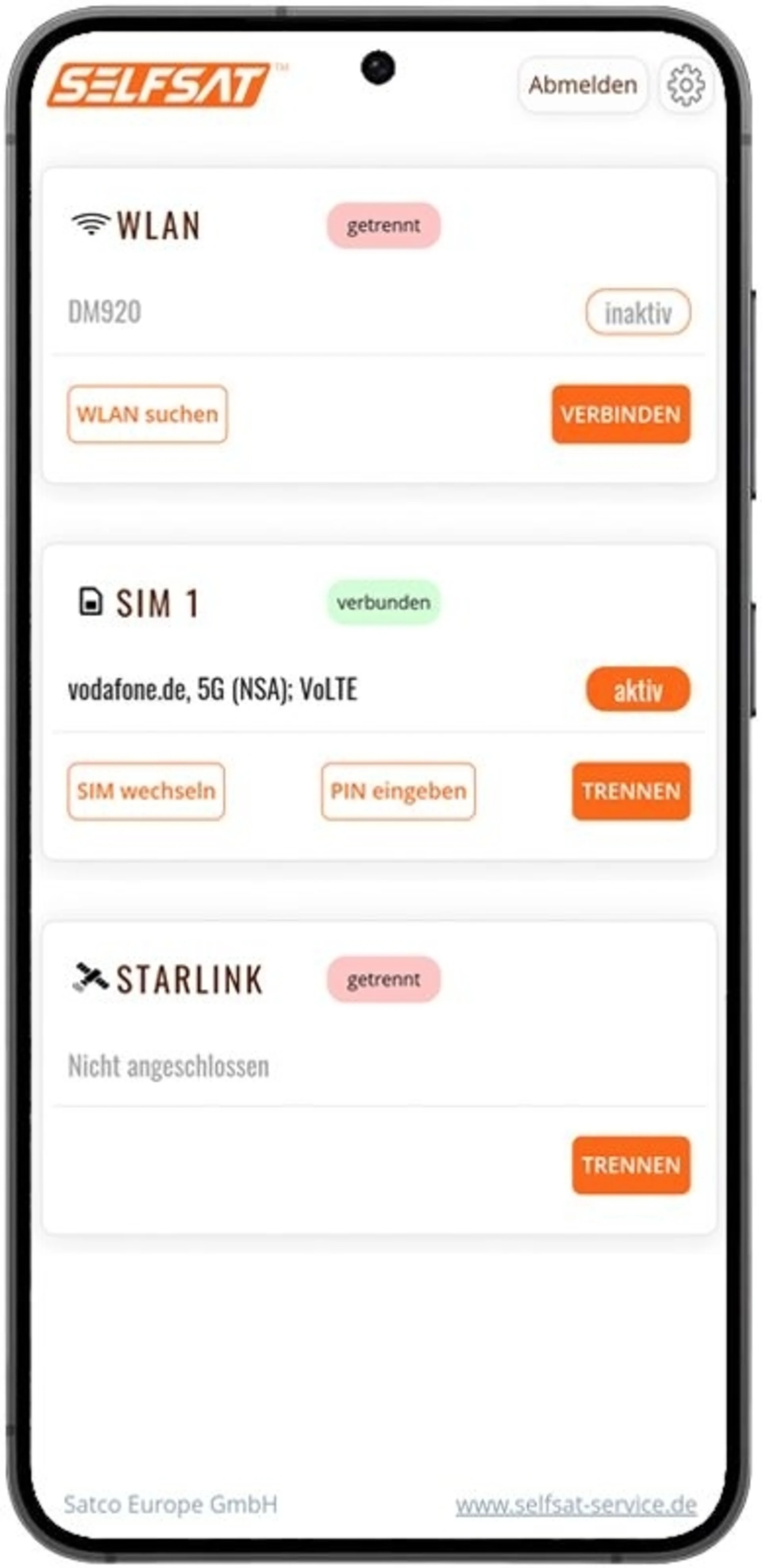 SELFSAT MWR 5550 ( Kit complet de routeur Internet 4G / LTE / 5G & WLAN jusqu'à 3,3 Gbps, antenne de toit 5G incluse) SELFSAT MWR 5550 ( Kit complet de routeur Internet 4G / LTE / 5G & WLAN jusqu'à 3,3 Gbps, antenne de toit 5G incluse)