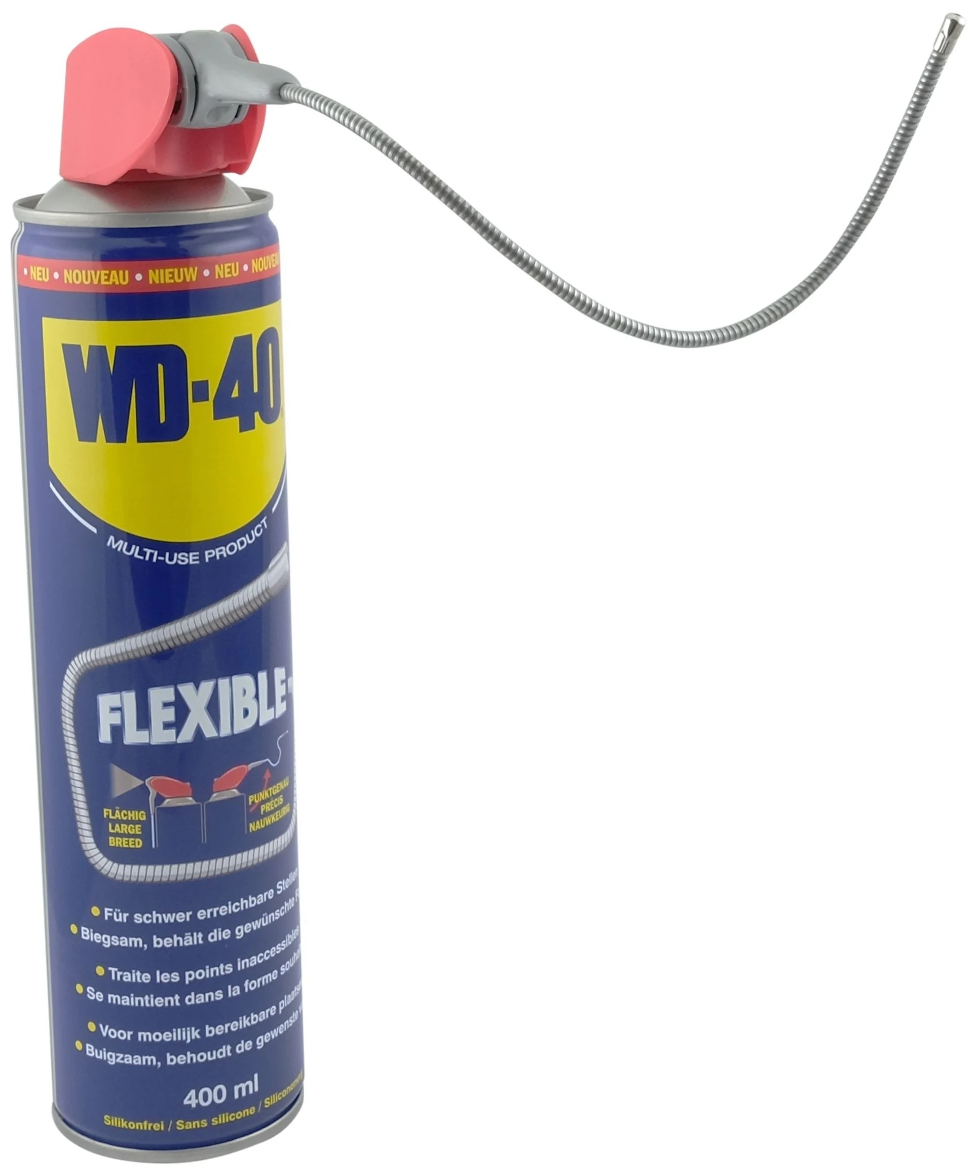 Huile multifonctionnelle flexible WD-40 400 ml