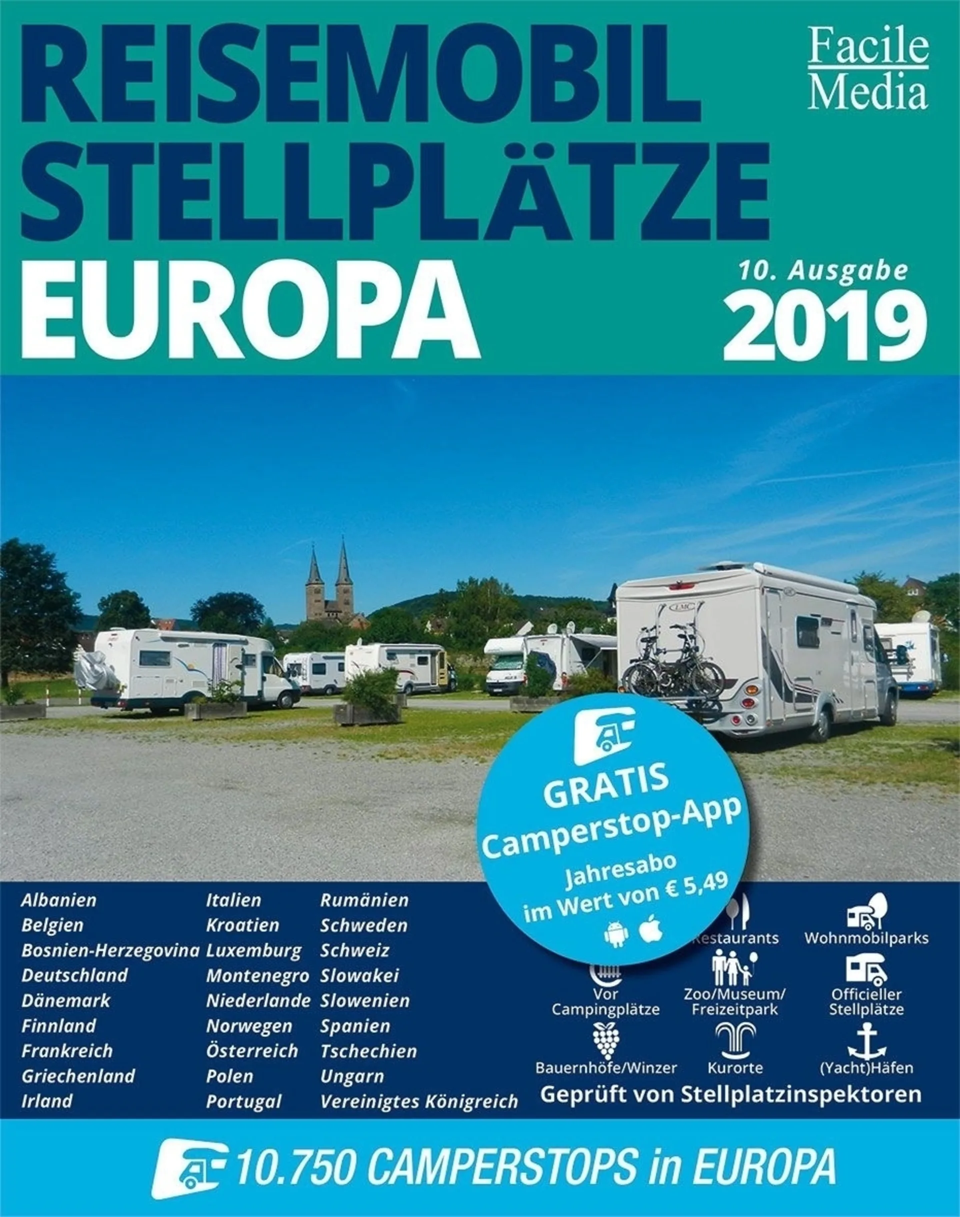 Emplacements pour camping-cars 2019 Emplacements pour camping-cars 2019