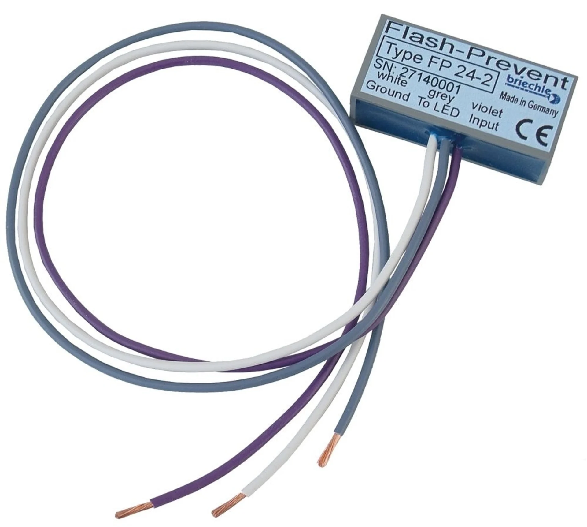 Aufblitzverhinderer für LED-Leuchten 24V für einen Kanal