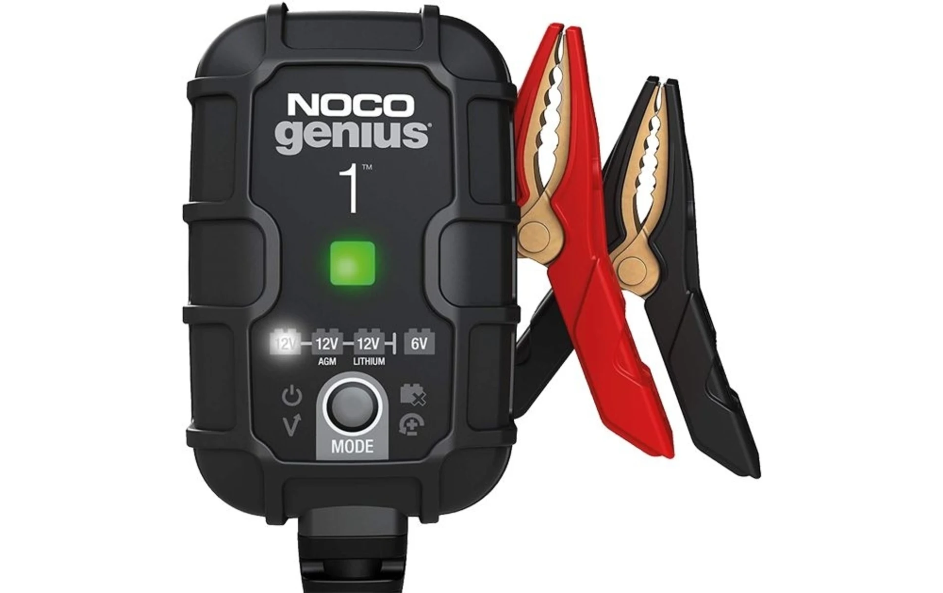 NOCO - Batterieladegerät 6/12 V 1 A 114 x 59 x 32 mm, auch für Lithium-Batterien NOCO - Batterieladegerät 6/12 V 1 A 114 x 59 x 32 mm, auch für Lithium-Batterien