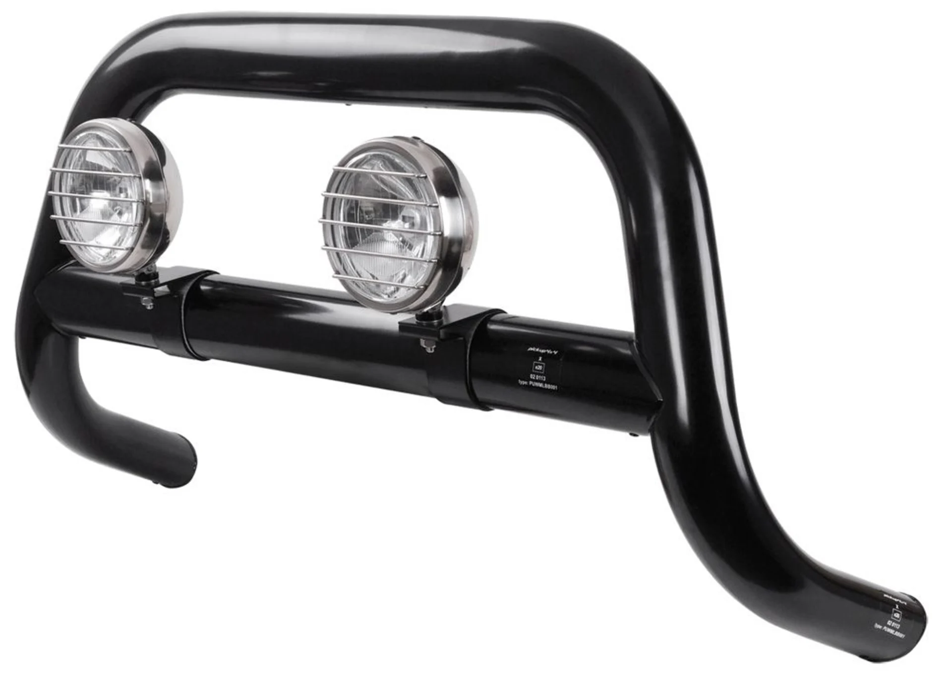 Scheinwerferhalter oval ø89mm schwarz