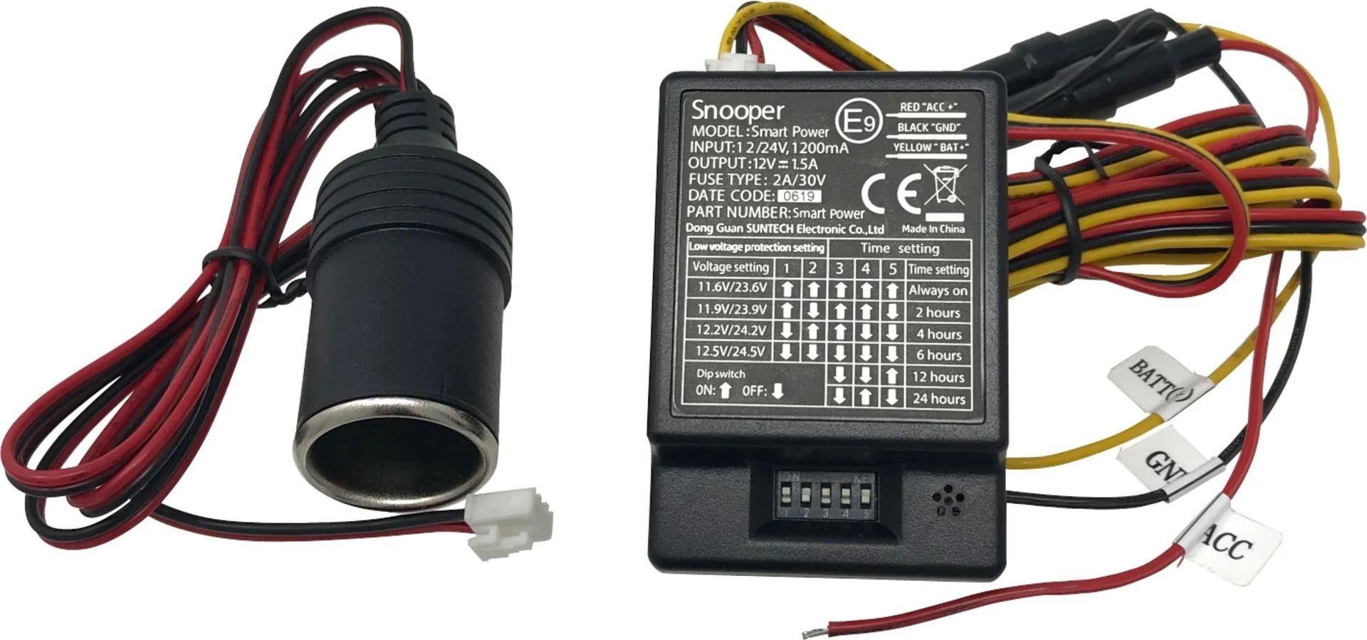 Car Guard Festverdrahtungskit für mobile Navigationssysteme