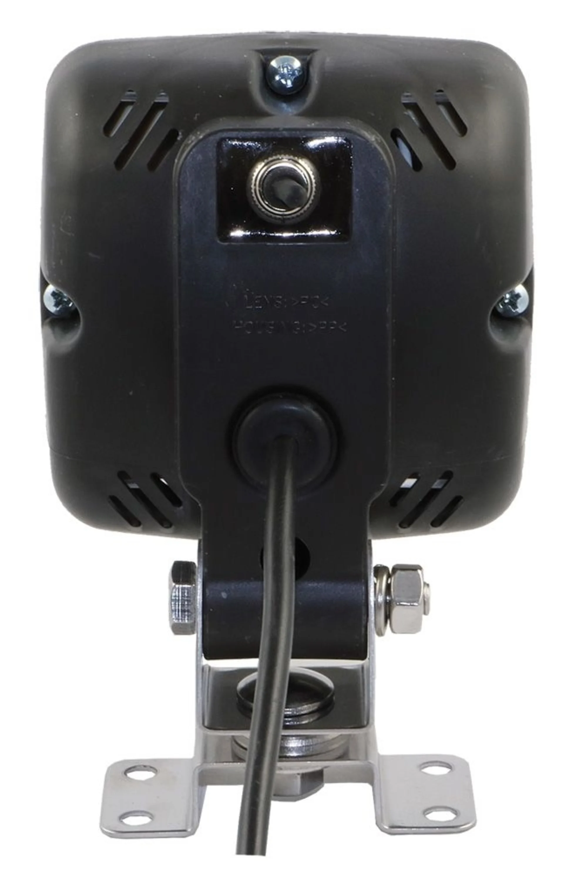 WAS - LED-Arbeits- und Rückfahrsch. 12/24V mit Schalter 100x100mm, 150/1700Lumen, IP68, 10-35V