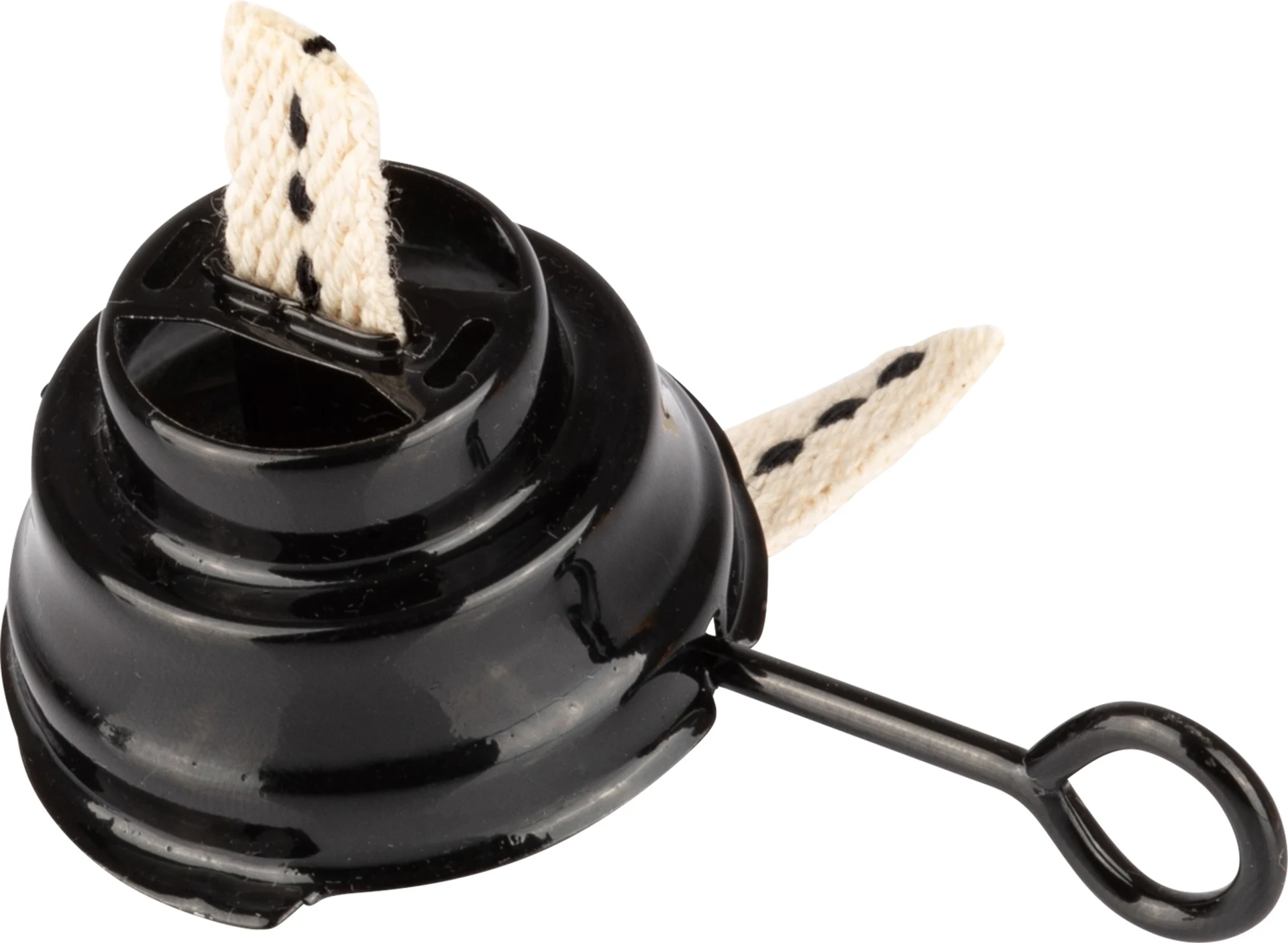 Feuerhand Farbiger Brenner mit Docht für Feuerhand 276 schwarz