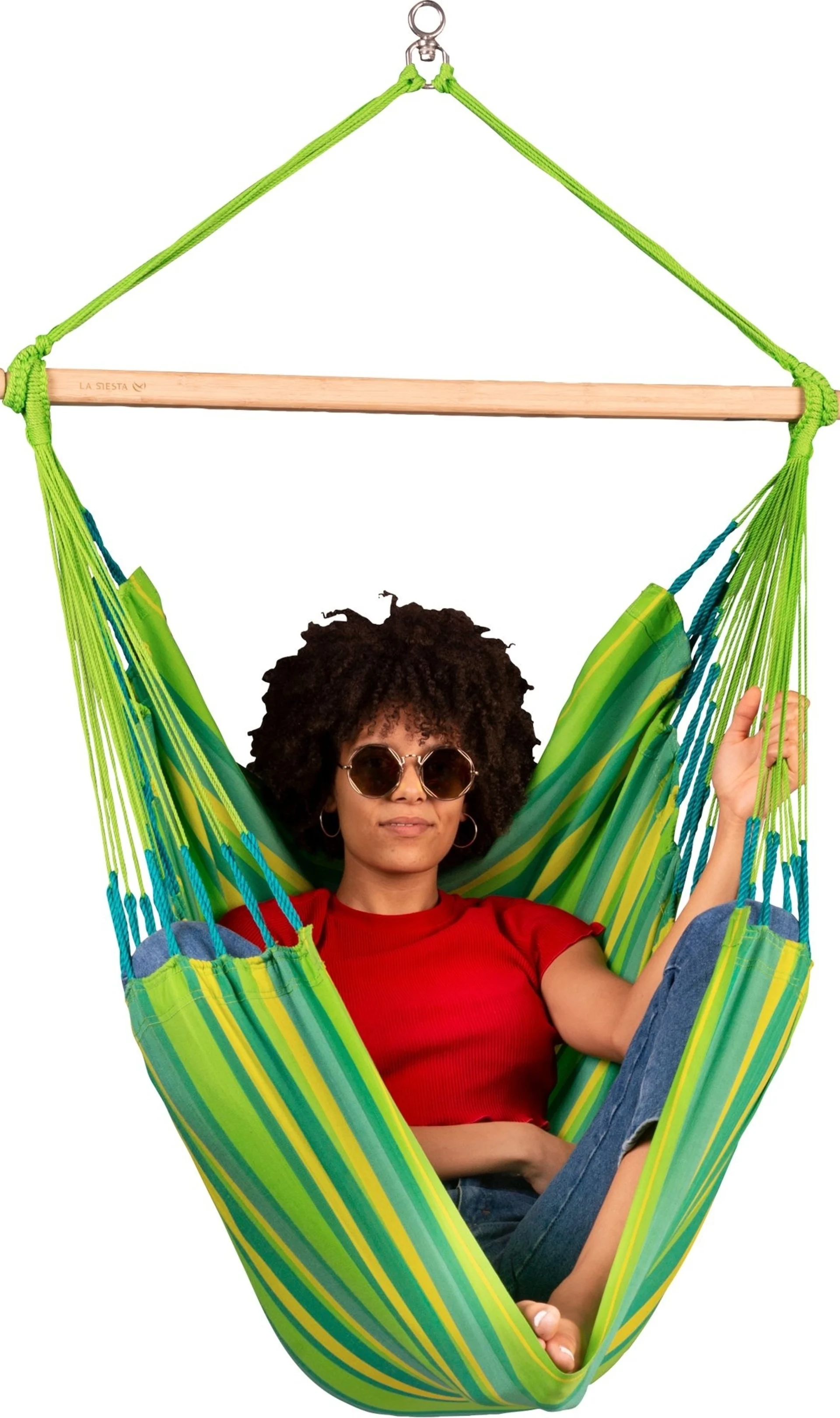 La Siesta Domingo Hängesessel Basic Outdoor Lime La Siesta Domingo Hängesessel Basic Outdoor Lime