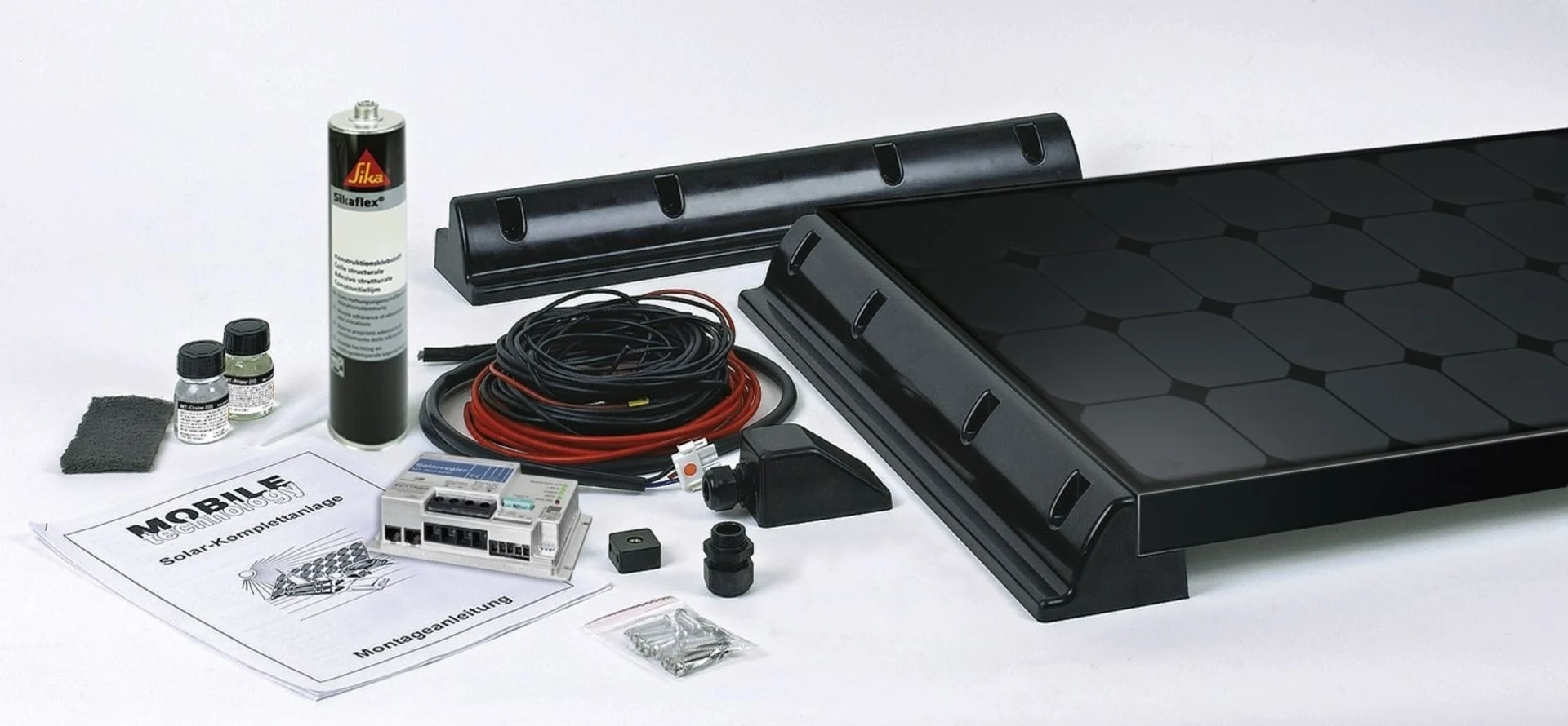 Büttner Elektronik Power Line MT 130 Solar-Komplettanlage 1 x 130 W