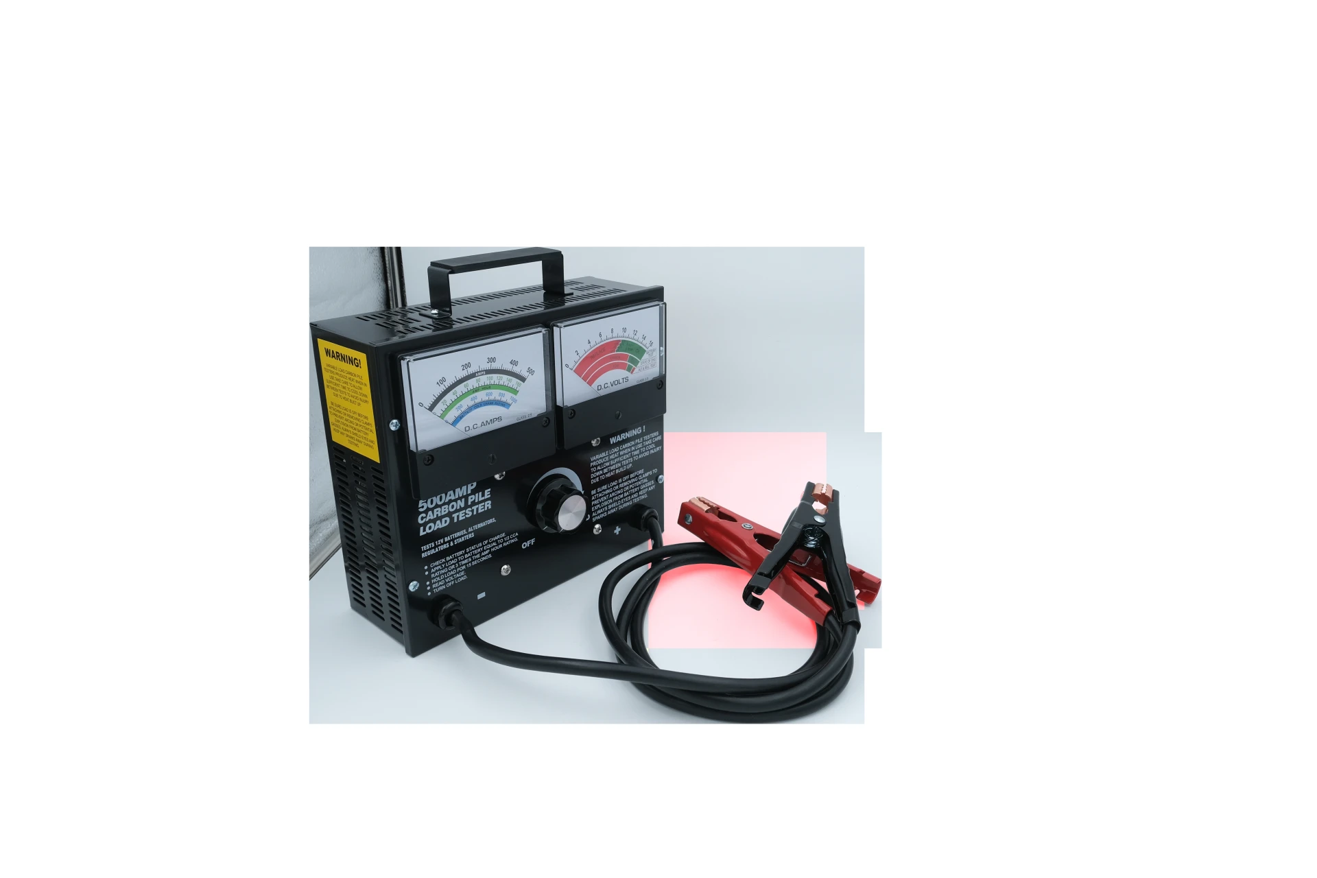 Analog Batterie-Tester 12 V 500 A für Belastungstests von Blei-Säure-Batterien